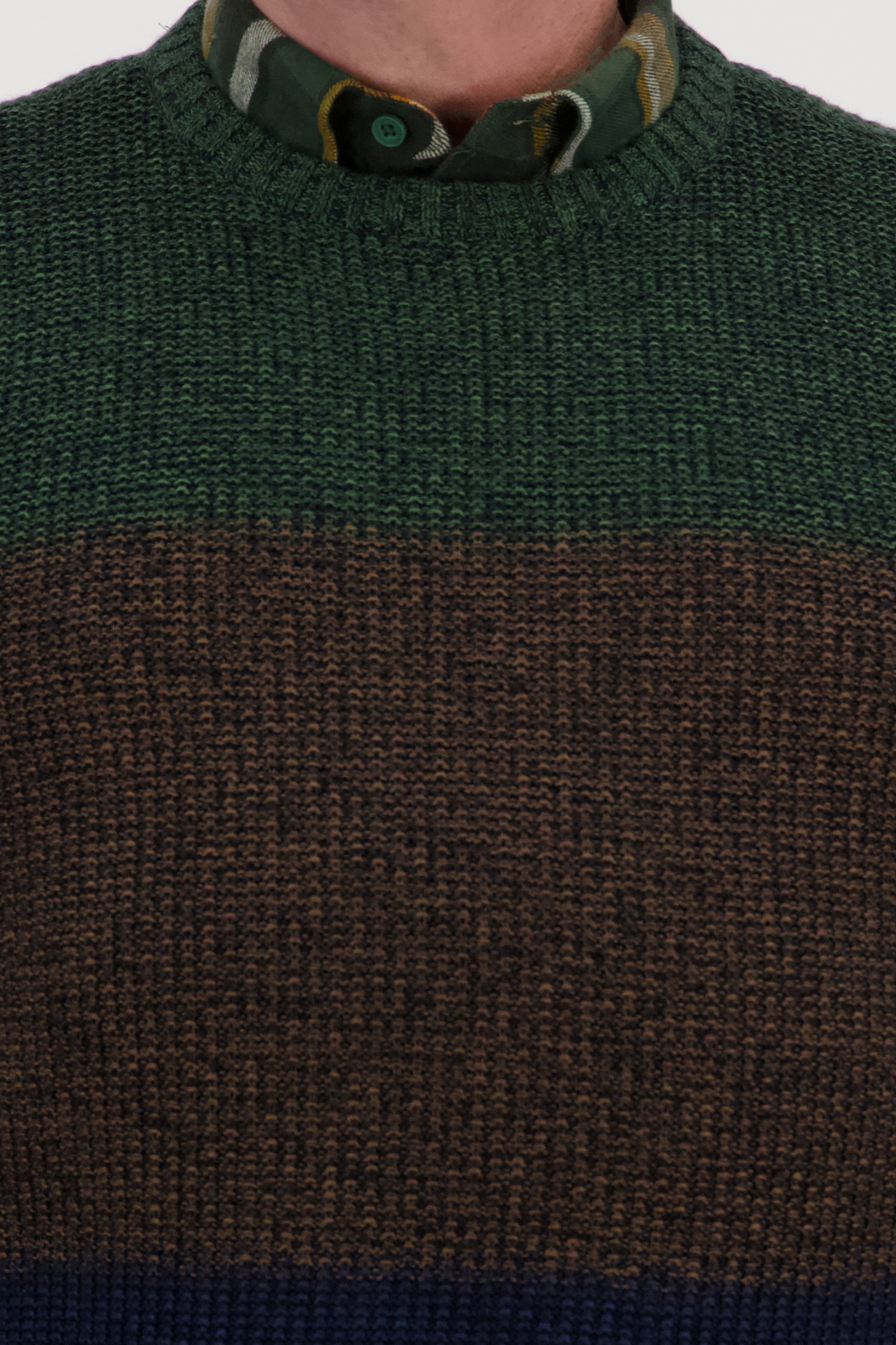 Pull en tricot avec motif rayé de Jefferson pour Hommes