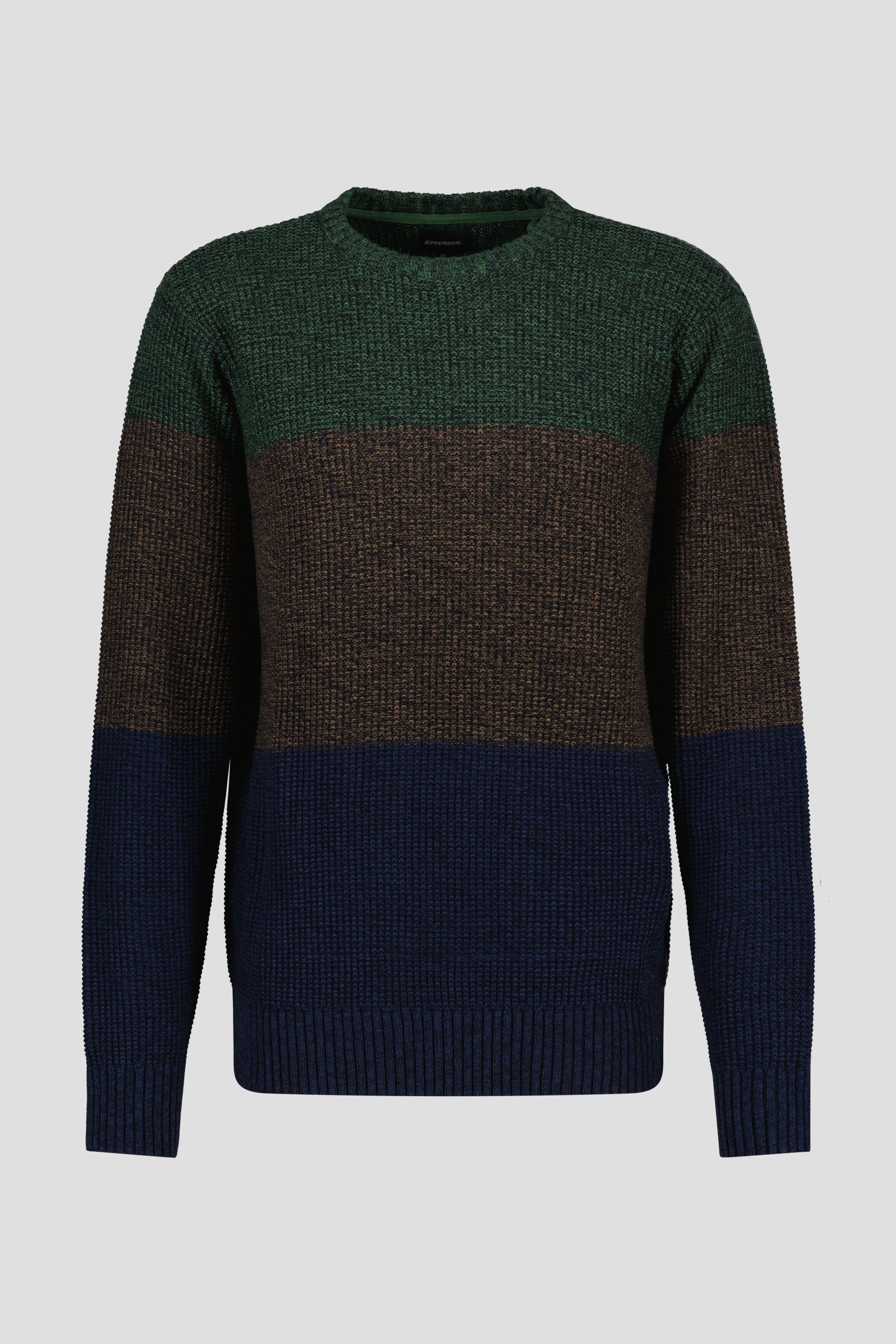 Pull en tricot avec motif rayé de Jefferson pour Hommes