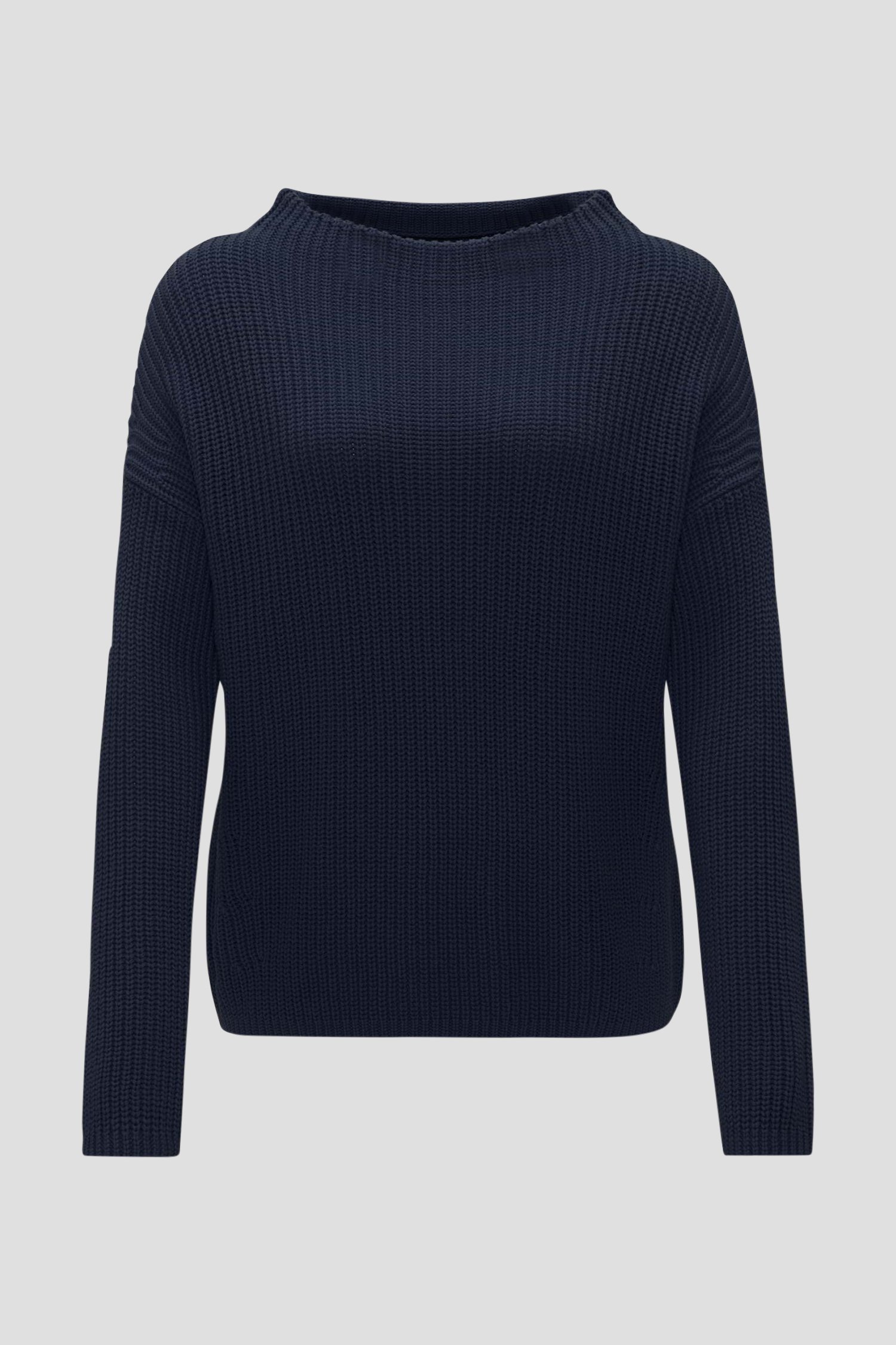 Pull en tricot bleu foncé	 de Opus pour Femmes