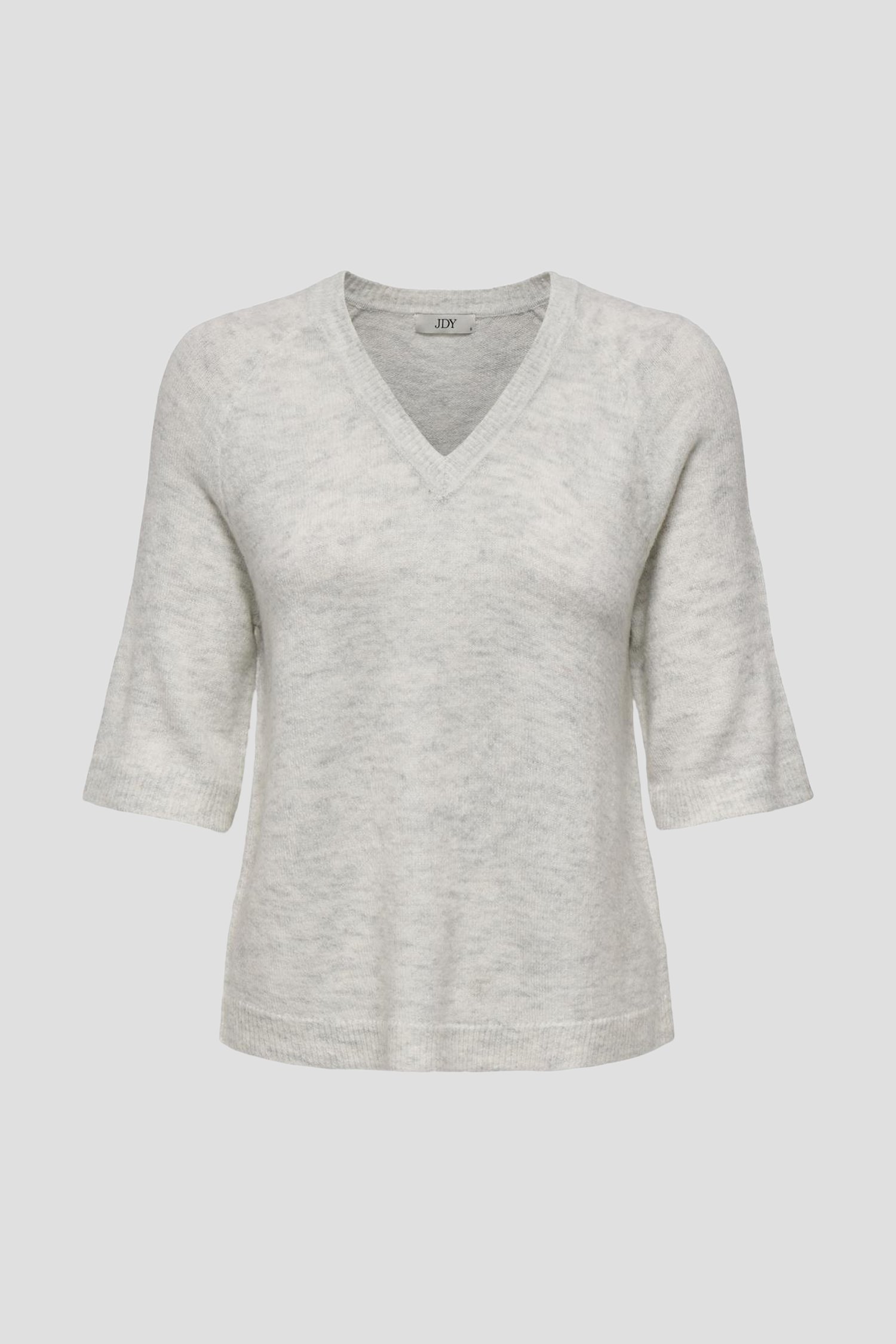 Pull en tricot écru avec col en V de JDY pour Femmes