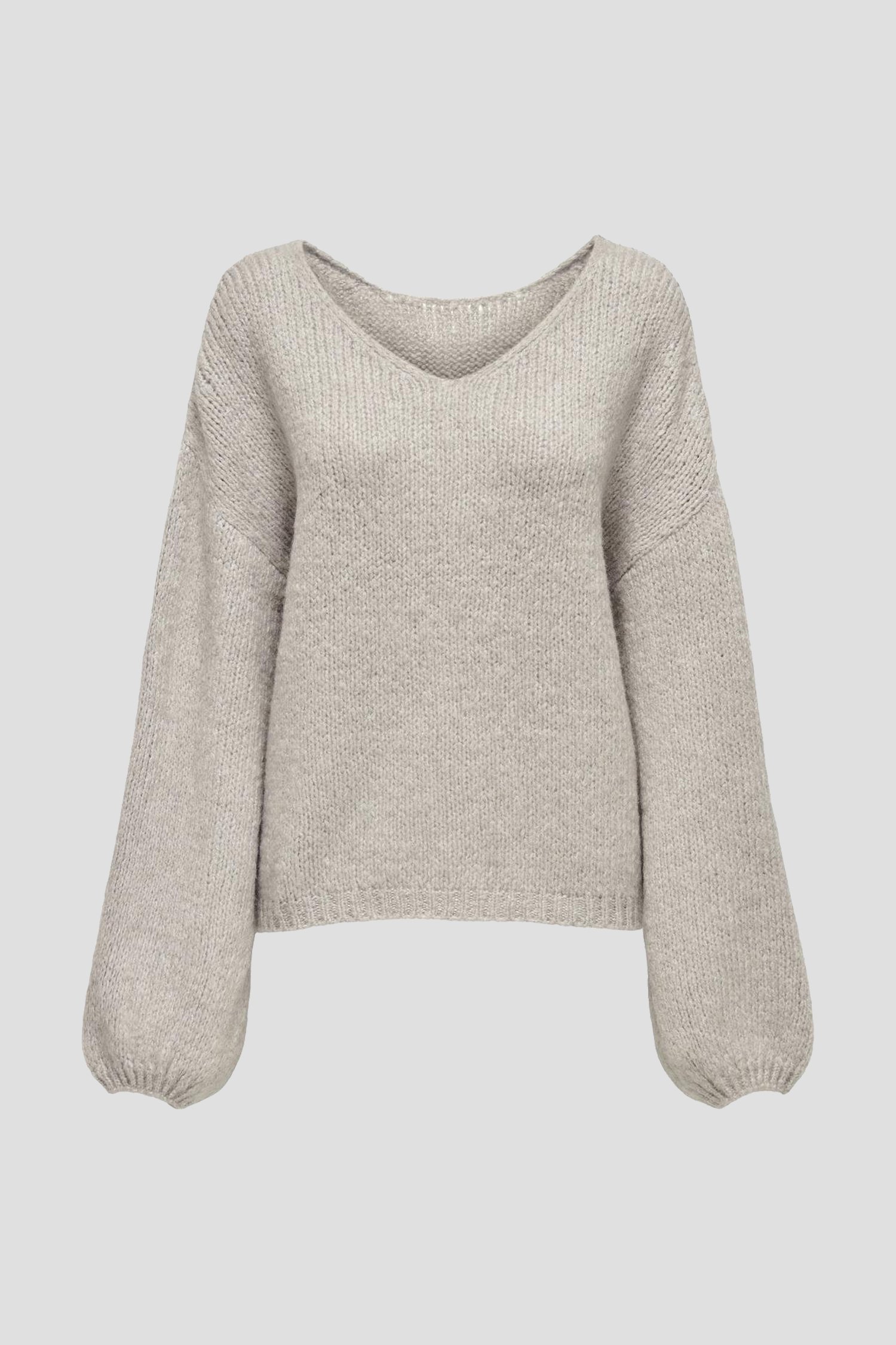 Pull en tricot gris - Réversible de JDY pour Femmes