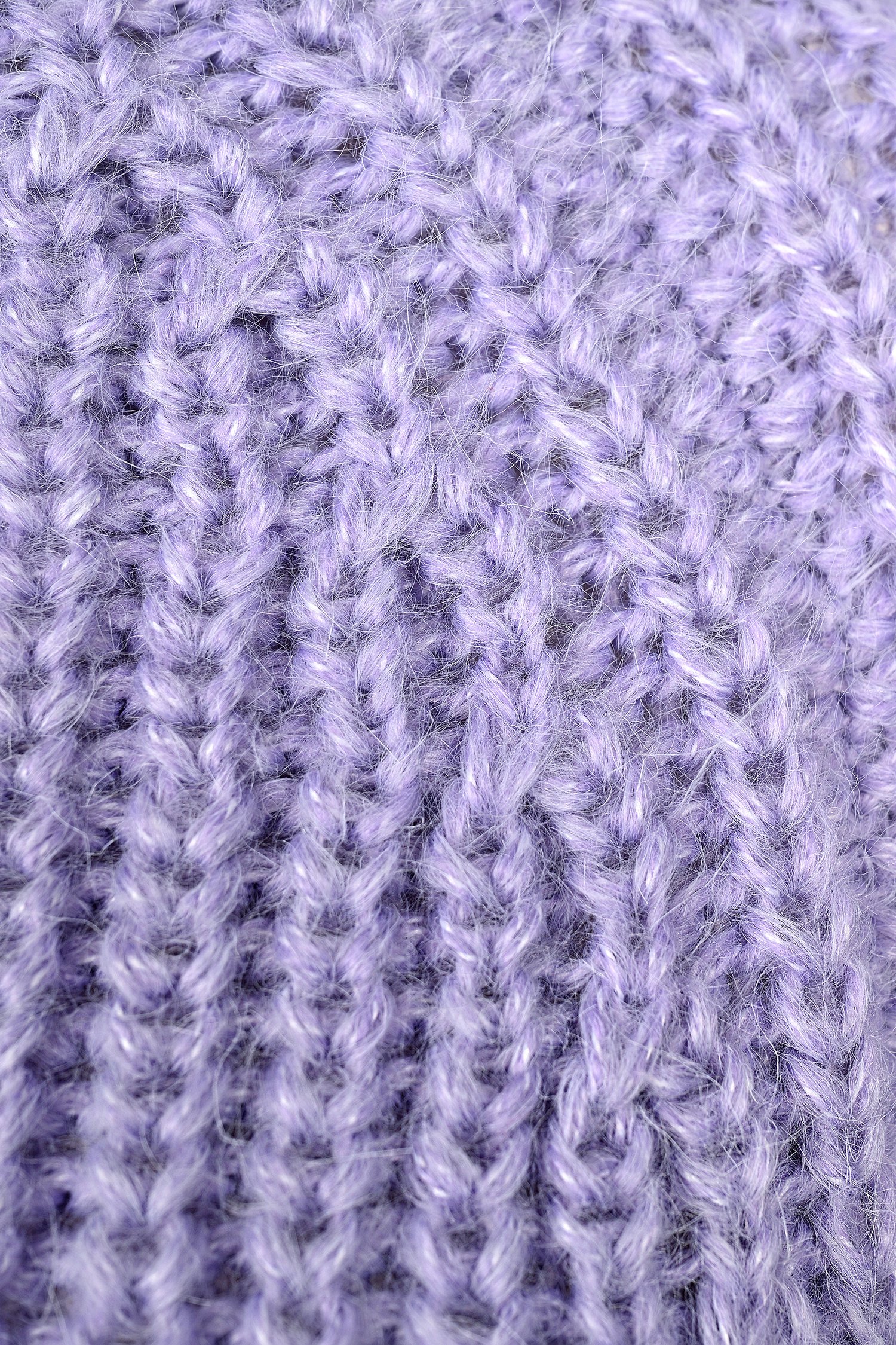 Pull en tricot violet clair de Bicalla pour Femmes
