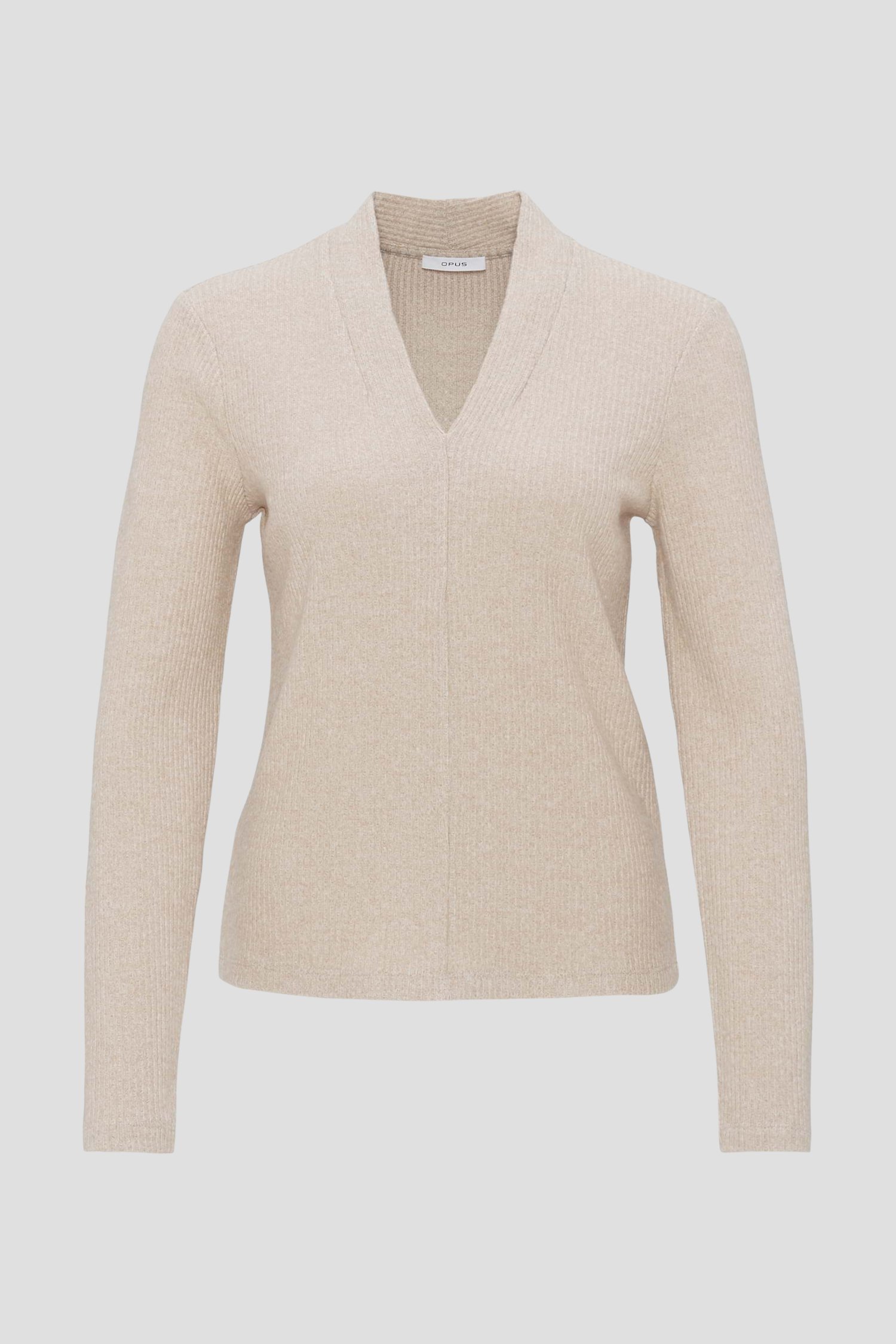 Photo produit 1 de Pull fin beige	 de Opus pour Femmes