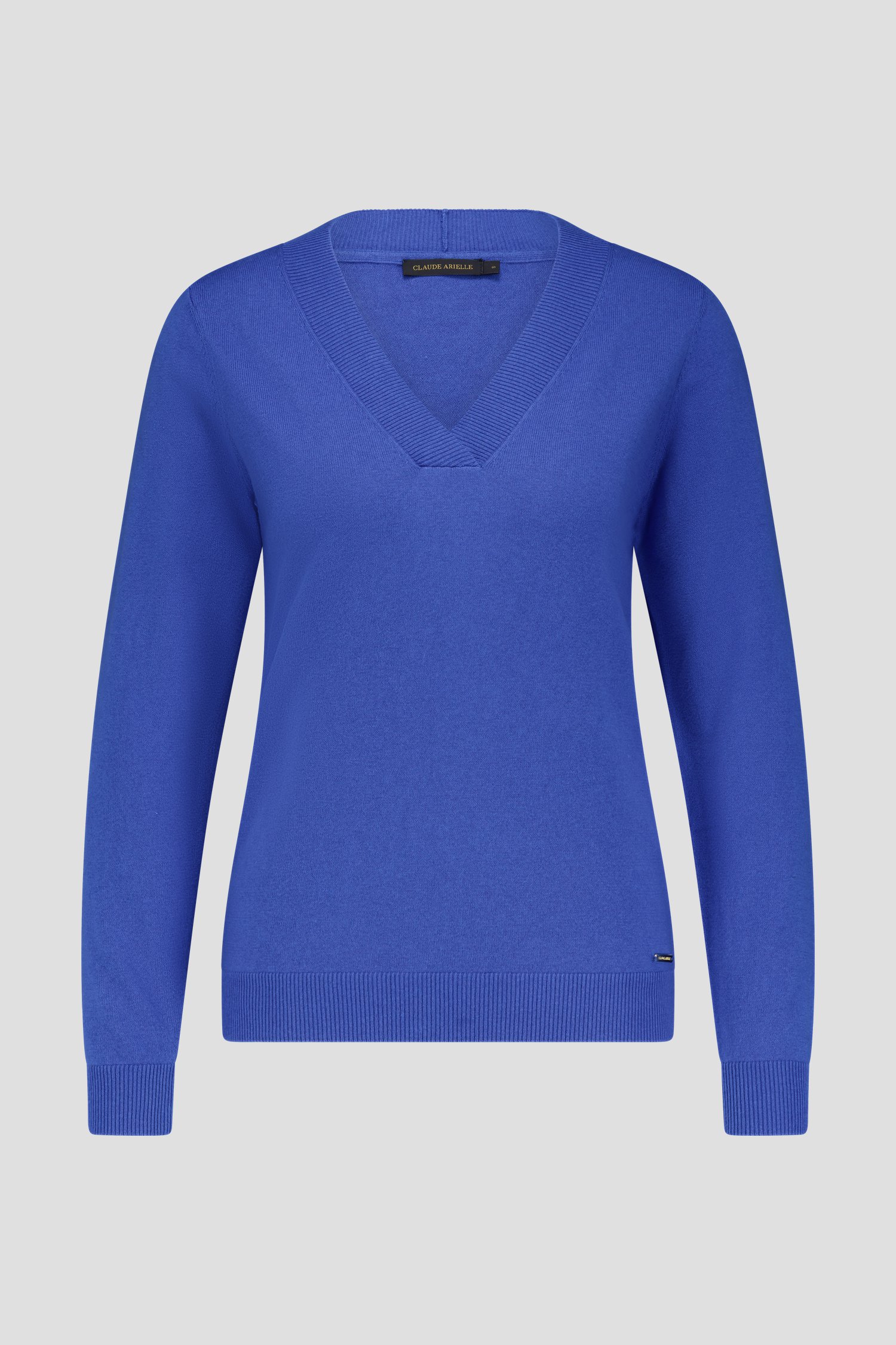 Pull fin bleu  de Claude Arielle pour Femmes
