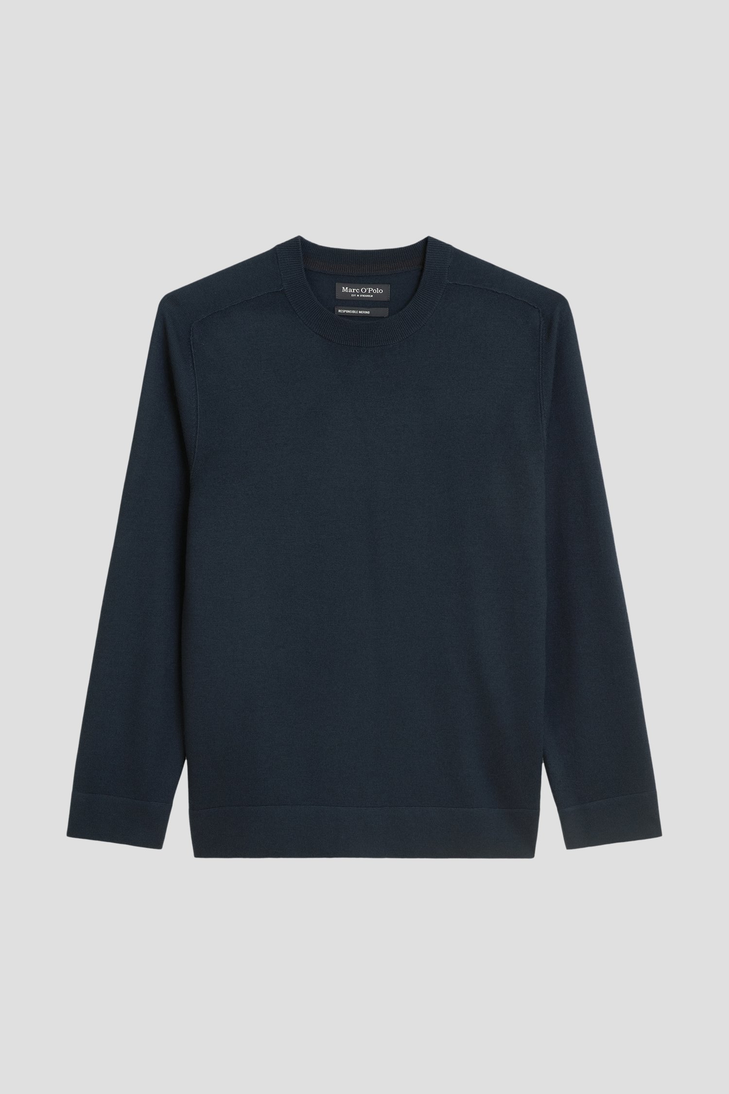 Photo produit 1 de Pull fin bleu de Marc O'Polo pour Hommes