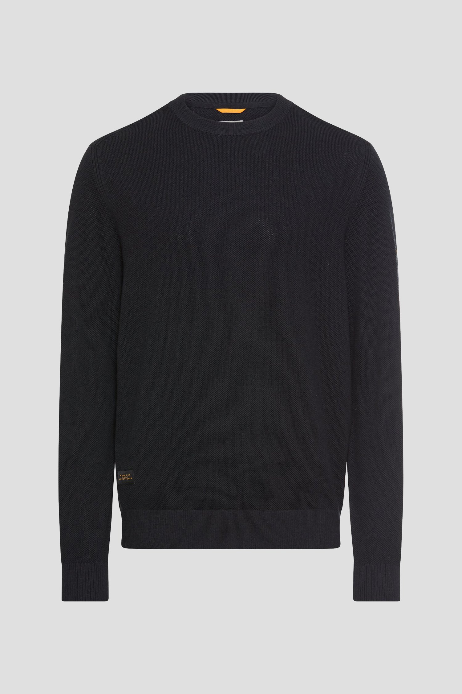 Photo produit 1 de Pull fin en maille bleu foncé de Camel active pour Hommes