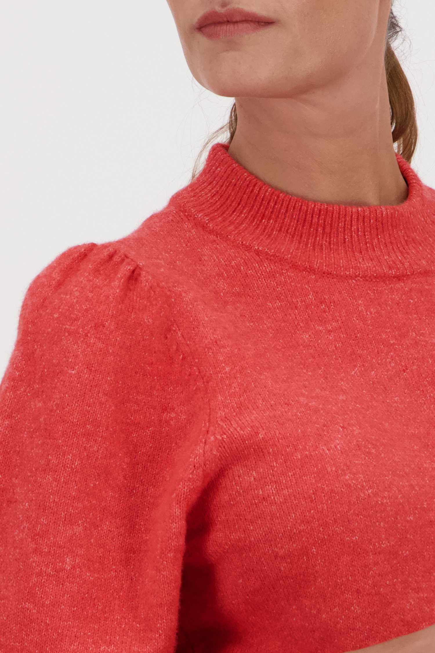 Pull fin rouge de JDY pour Femmes