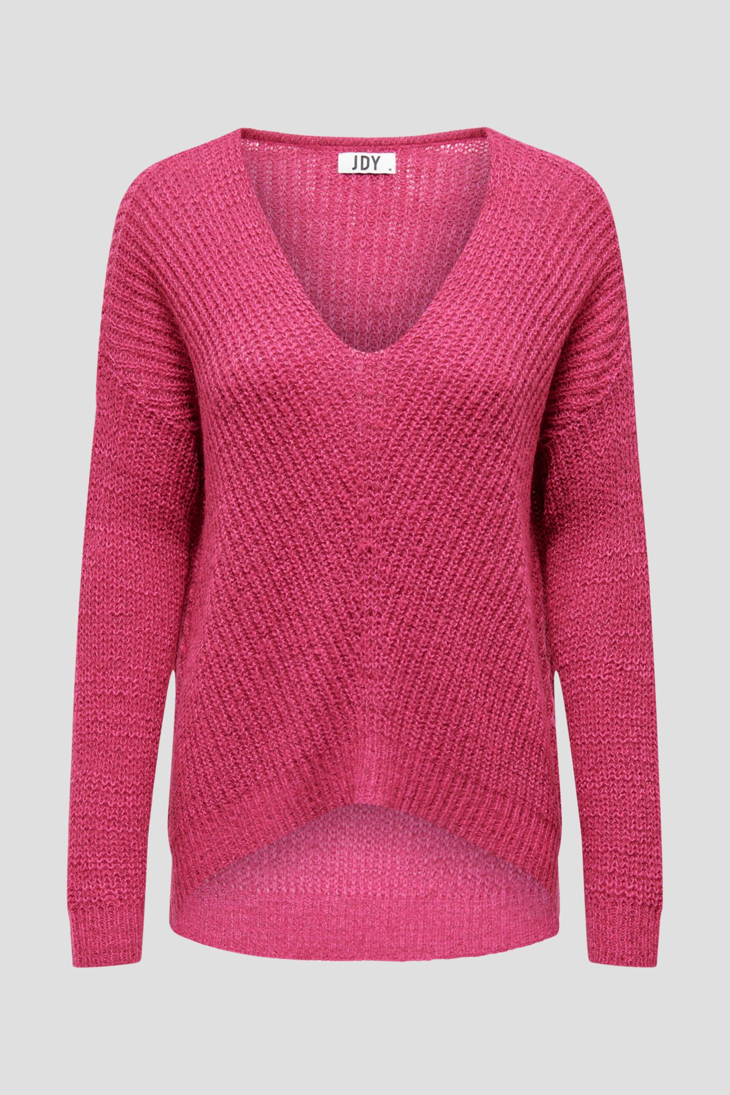 Pull fuchsia avec encolure en V de JDY pour Femmes