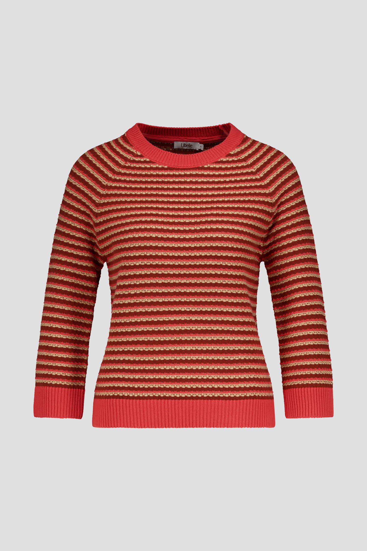 Pull marron avec motif crocheté de Libelle pour Femmes