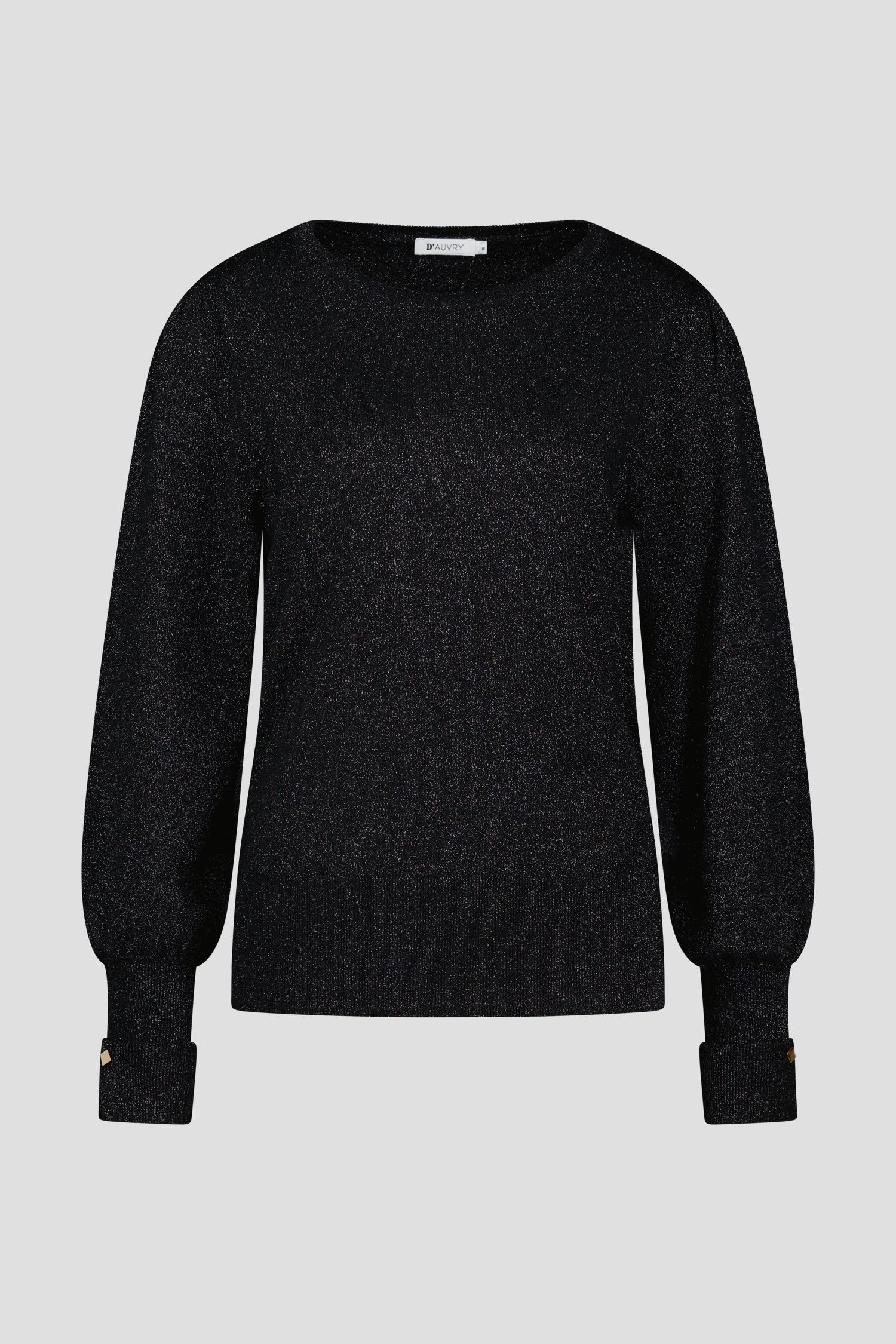 Pull noir scintillant de D'Auvry pour Femmes