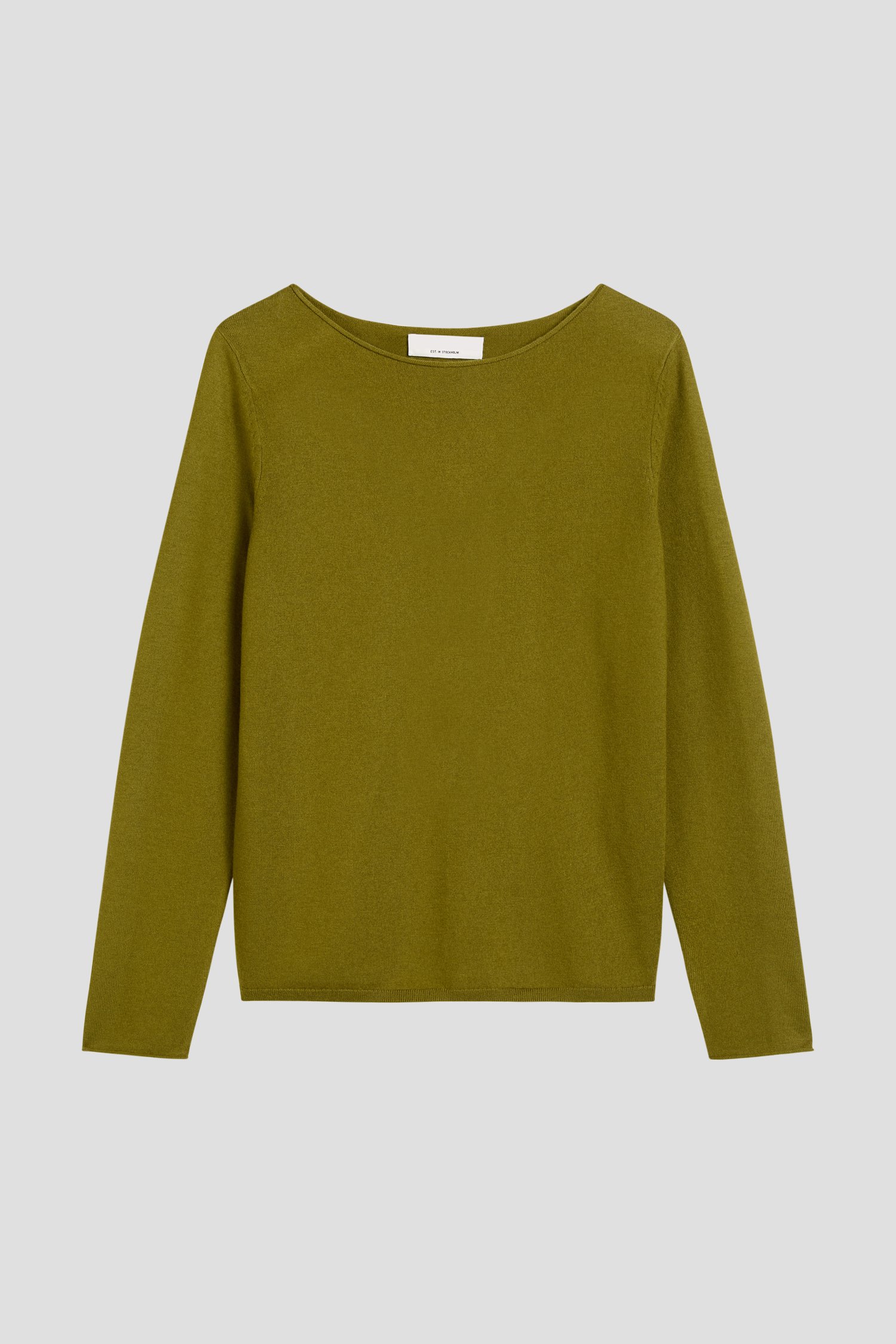 Photo produit 1 de Pull olive en tricot fin de Marc O'Polo pour Femmes