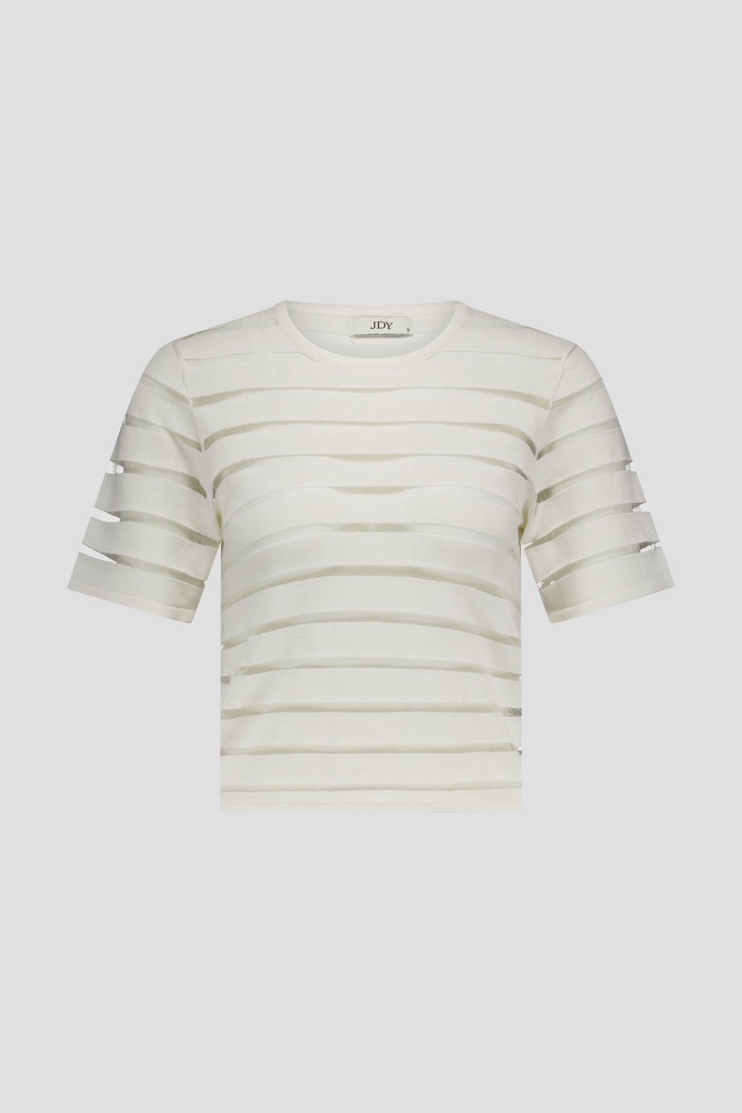 Pull rayé écru de JDY pour Femmes
