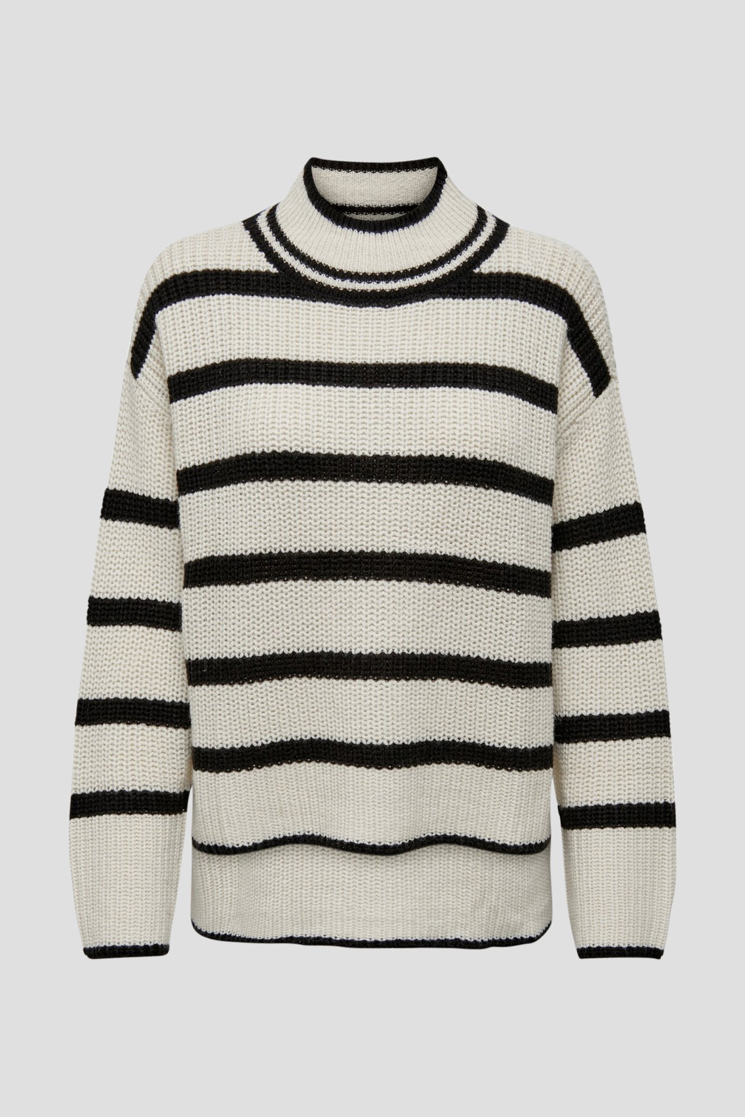 Pull rayé noir et écru	 de JDY pour Femmes