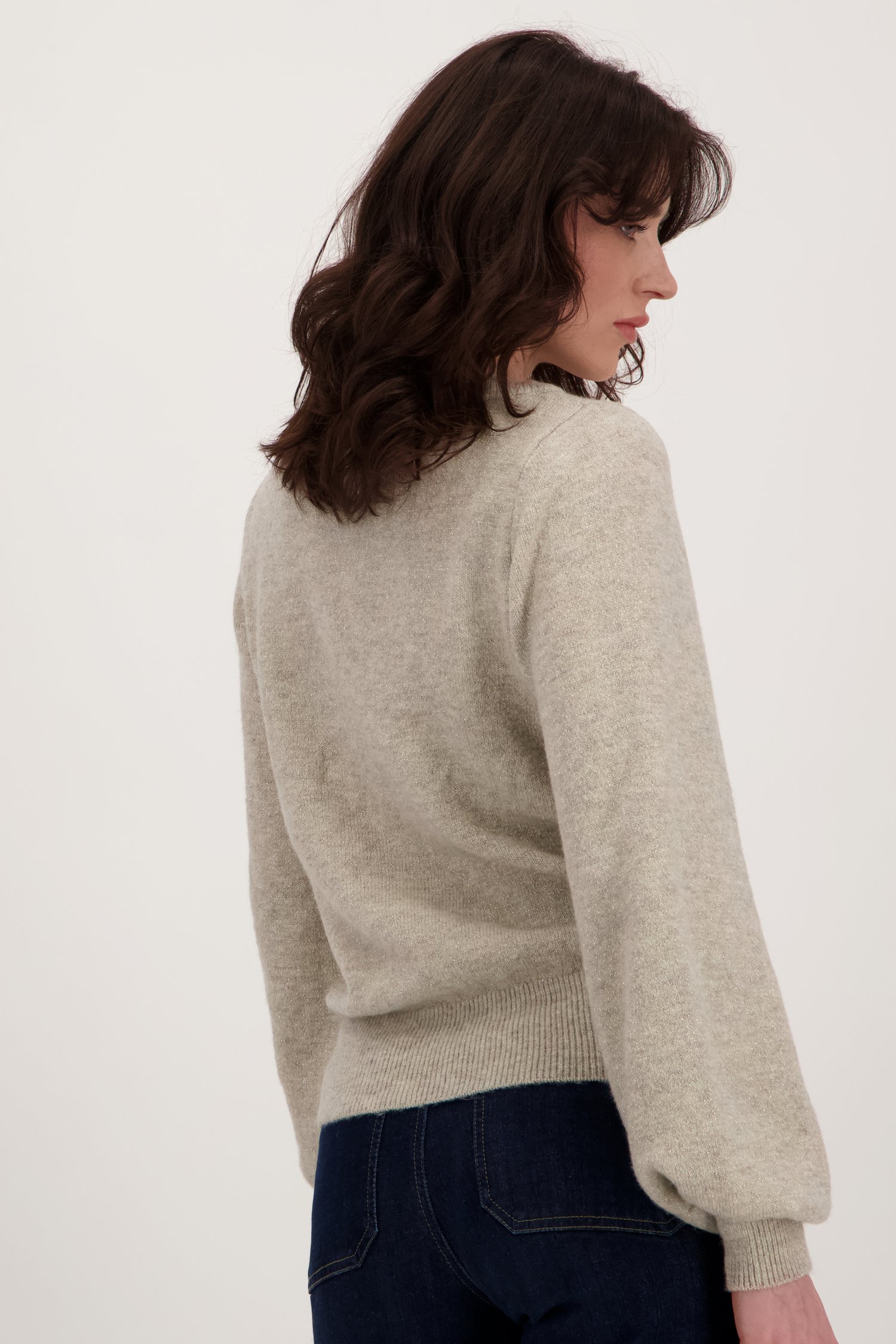 Pull scintillant gris clair de JDY pour Femmes