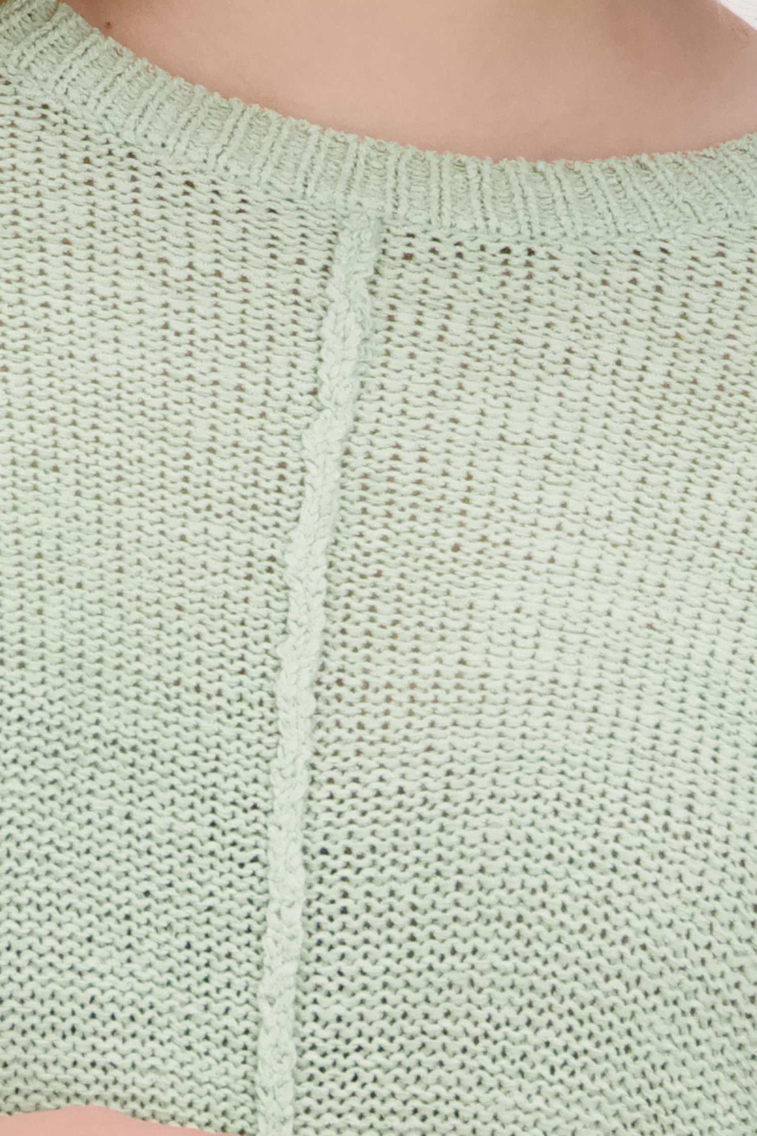 Pull tricoté vert de Only Carmakoma pour Femmes