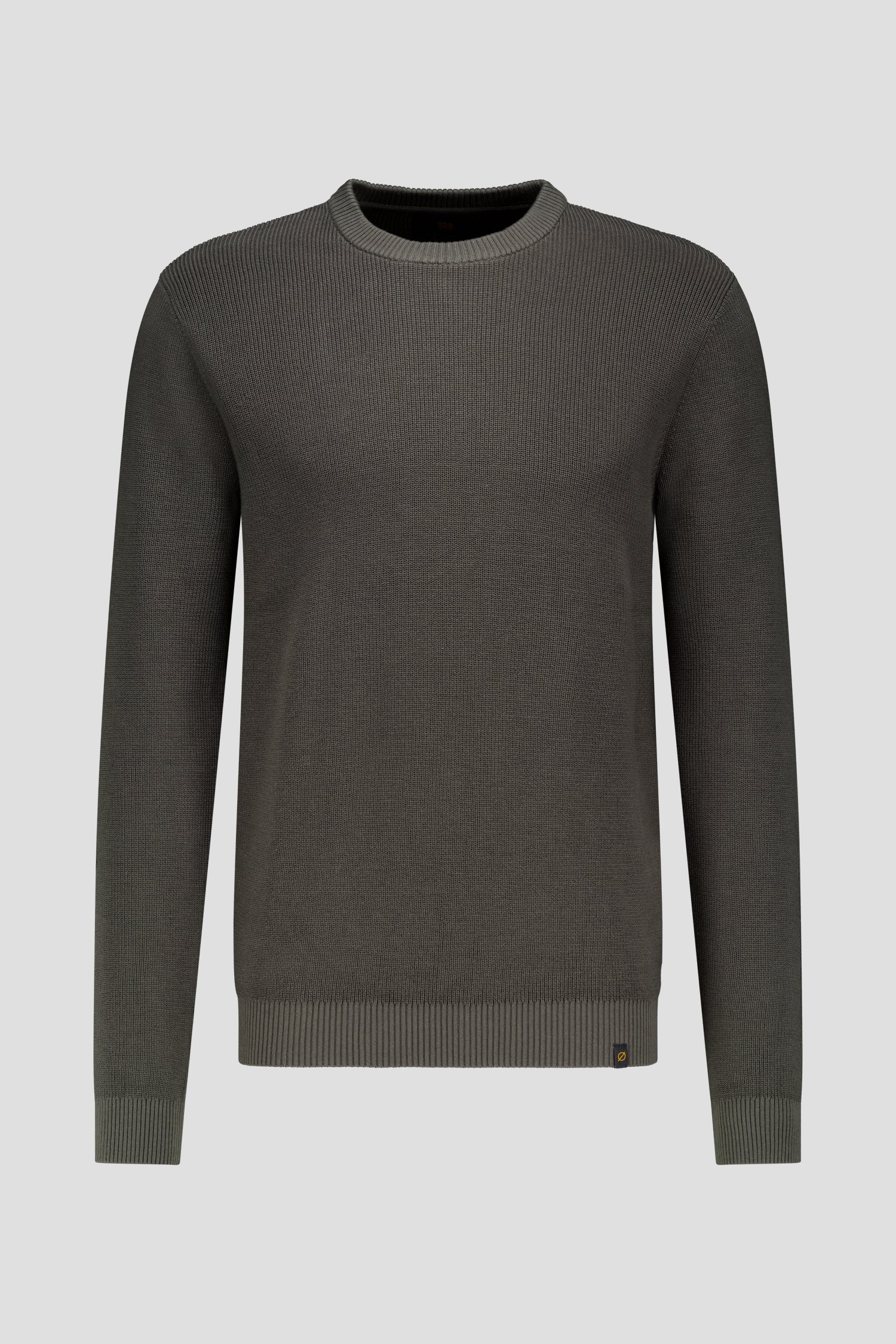 Photo produit 1 de Pull vert foncé à col rond de Ravøtt pour Hommes