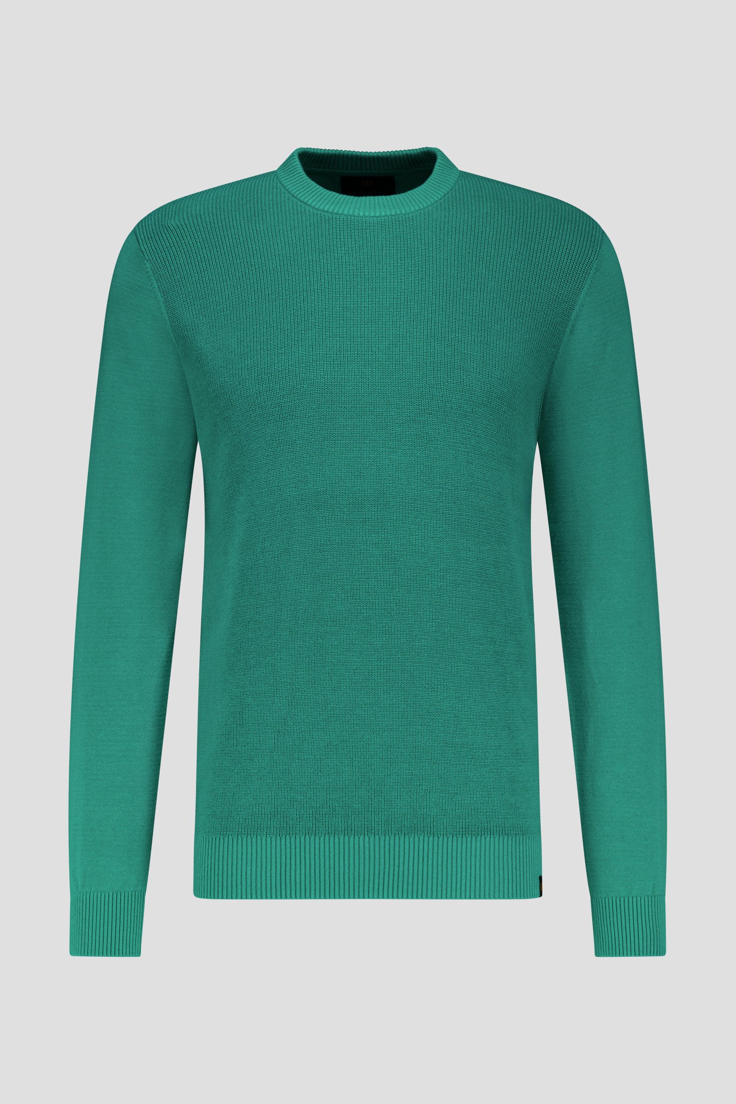 Pull vert foncé à encolure ronde  de Ravøtt pour Hommes