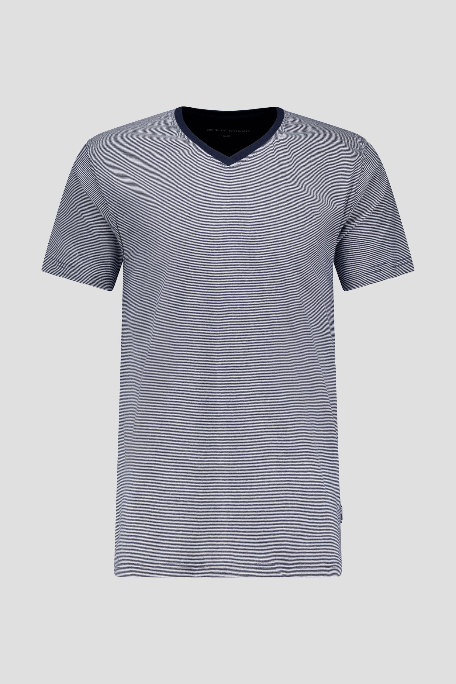 Pyjama bleu foncé avec T-shirt et short de Tom Tailor pour Hommes