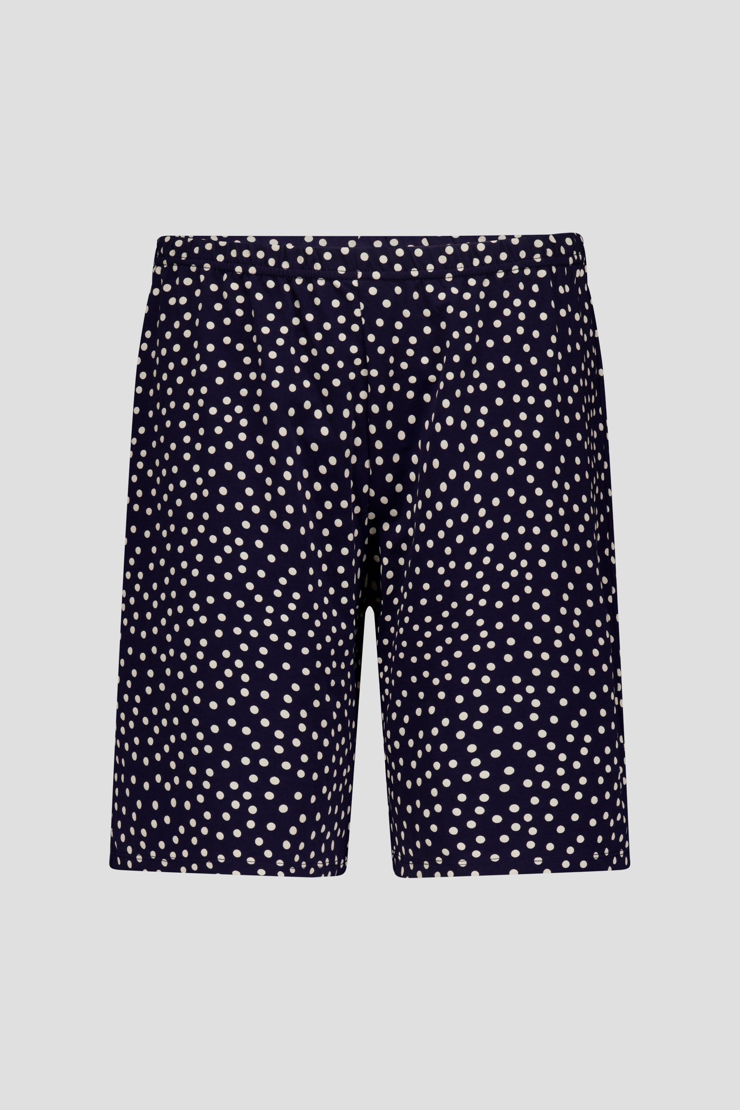 Pyjama bleu marine avec short de Götzburg pour Femmes