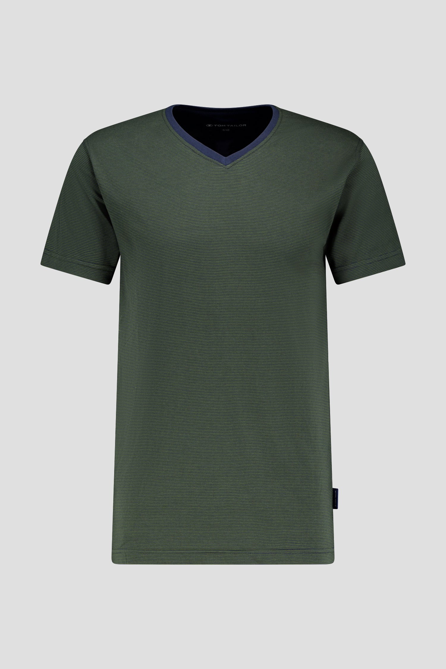 Pyjama vert avec T-shirt et short de Tom Tailor pour Hommes