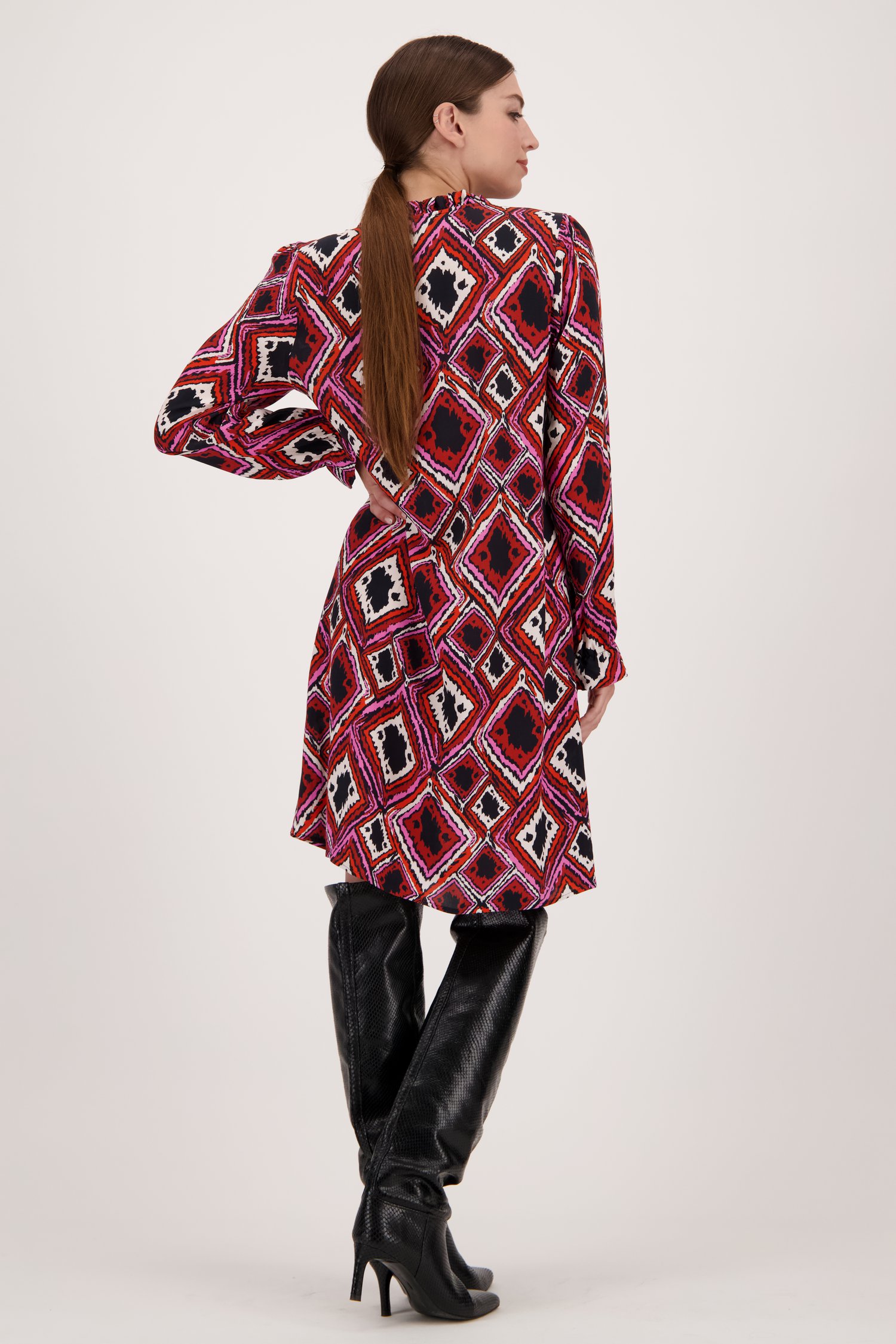 Robe à imprimé à carreaux de More & More pour Femmes