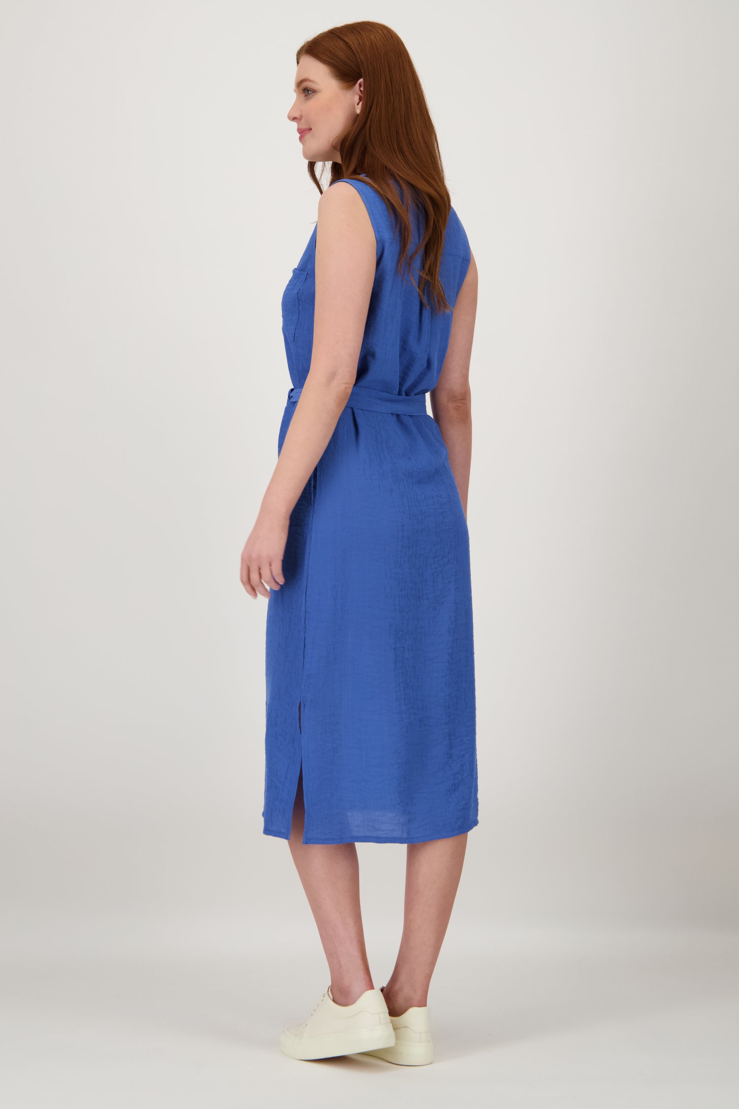 Robe bleue en tissu fin gaufré de Liberty Loving nature pour Femmes
