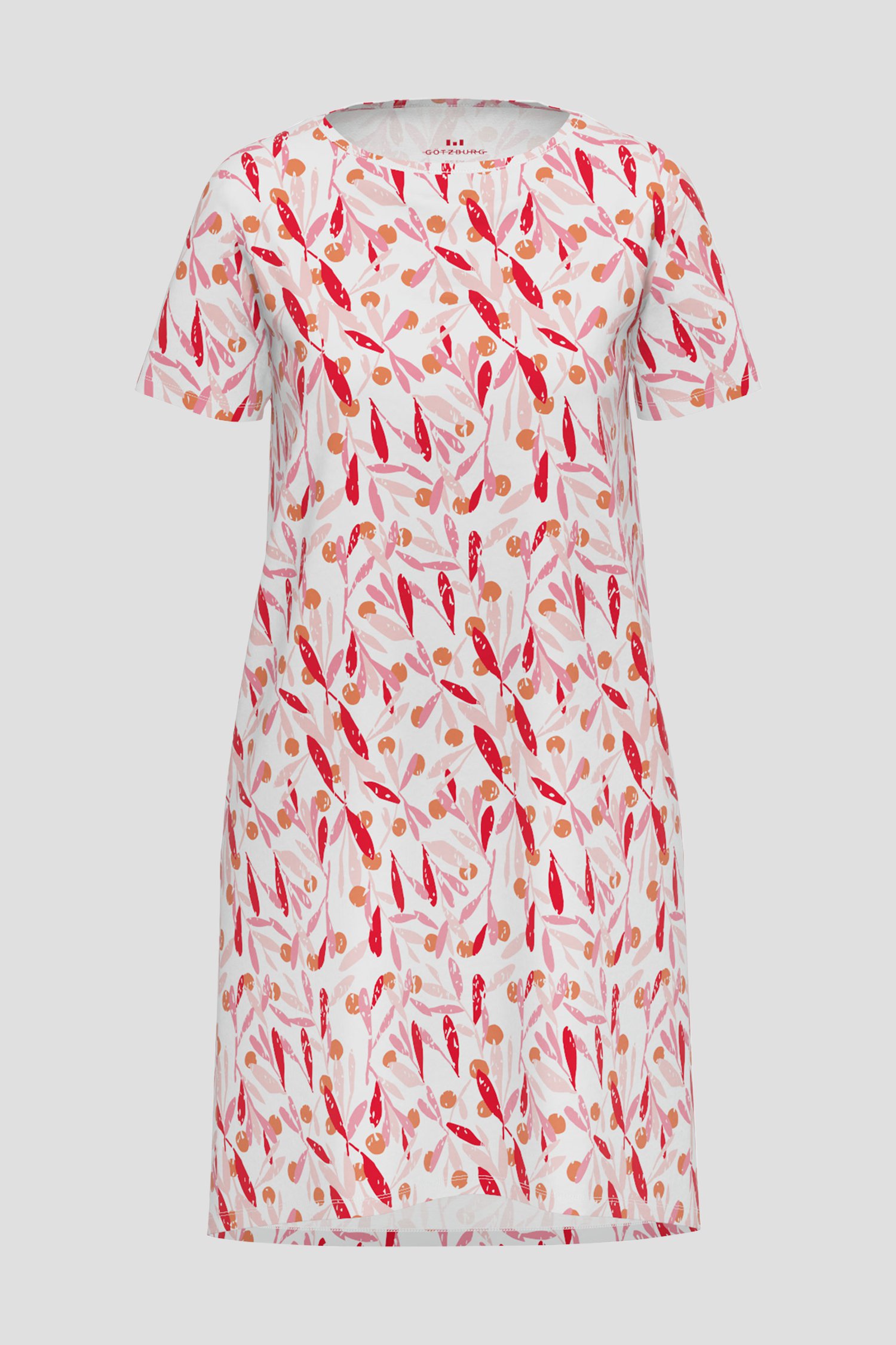Robe de nuit rose avec imprimé de Götzburg pour Femmes