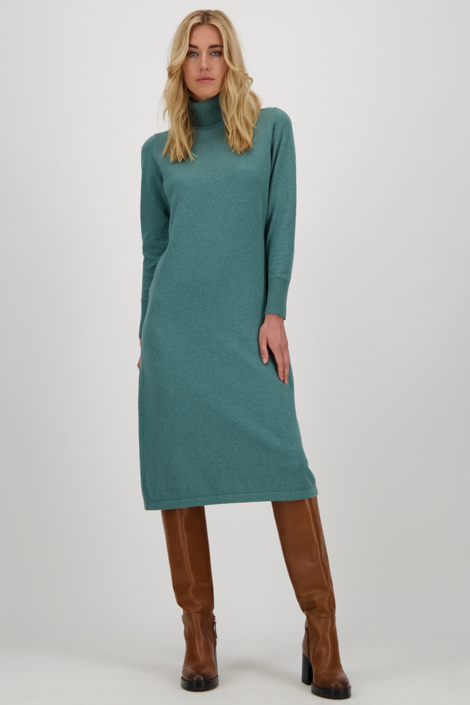 Robe en maille bleu-vert	 de Libelle pour Femmes