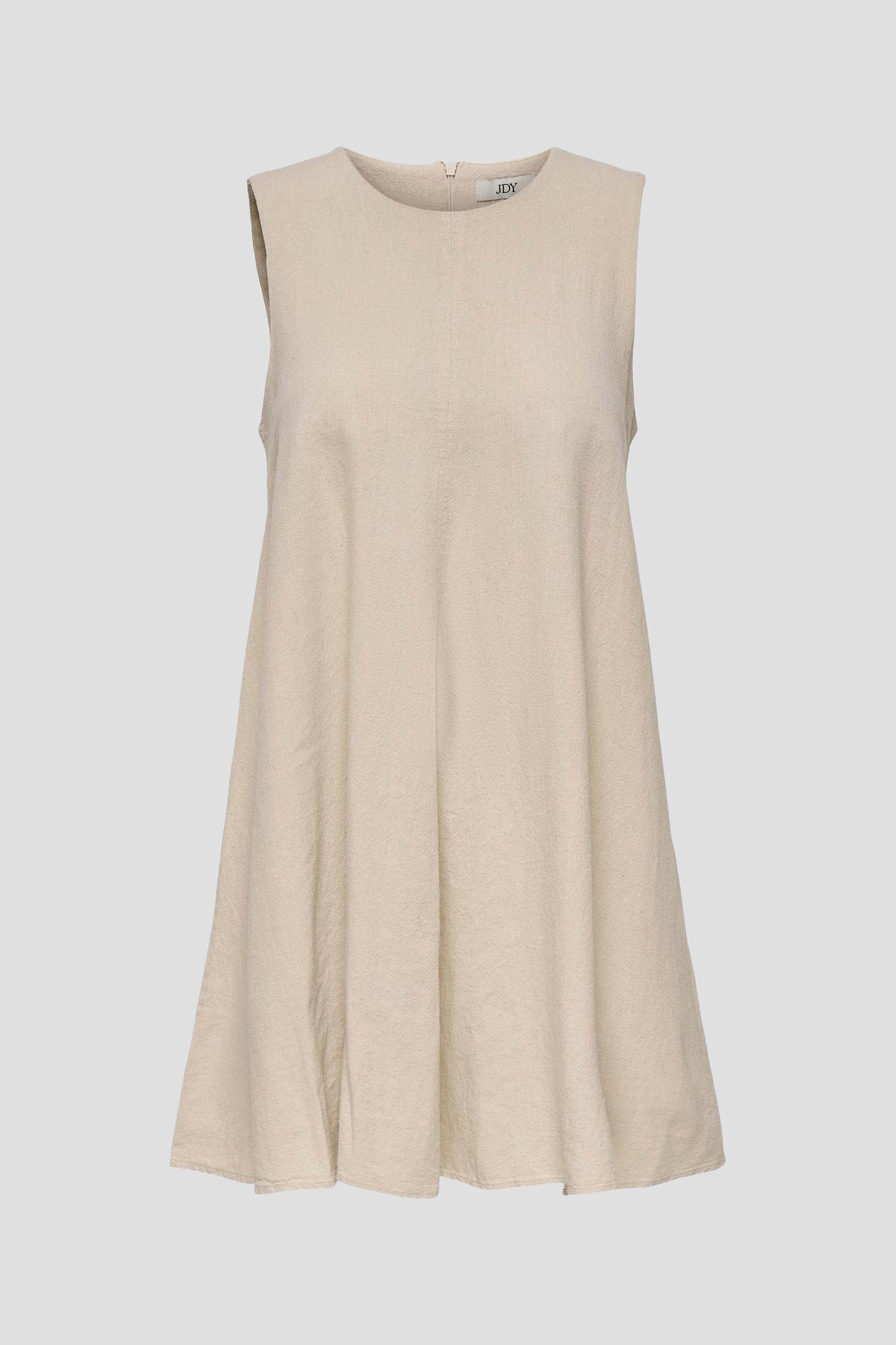 Robe évasée beige clair en lin de JDY pour Femmes