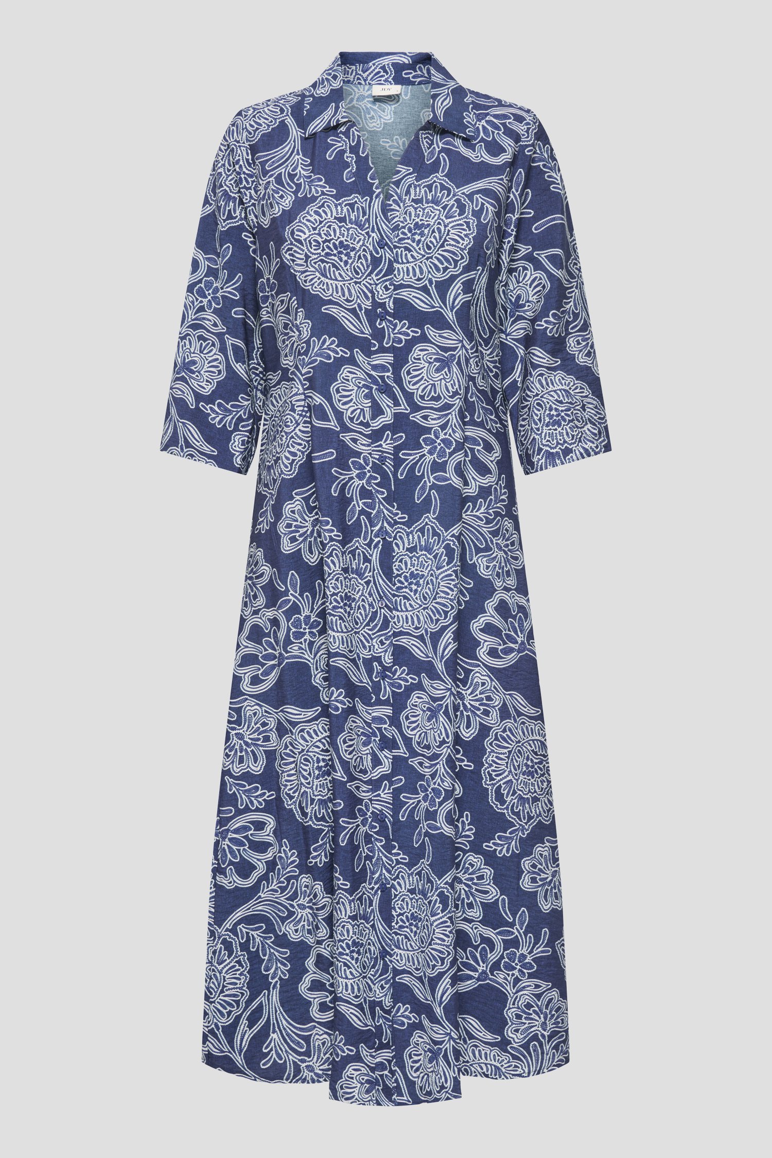 Photo produit 1 de Robe longue bleue à motif fleuri de JDY pour Femmes