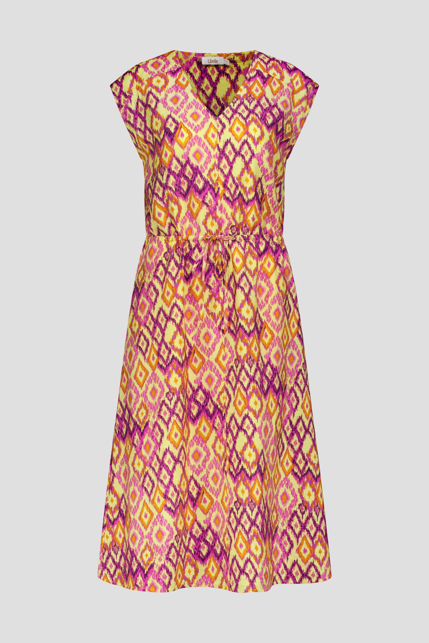 Robe mi-longue avec imprimé de Libelle pour Femmes