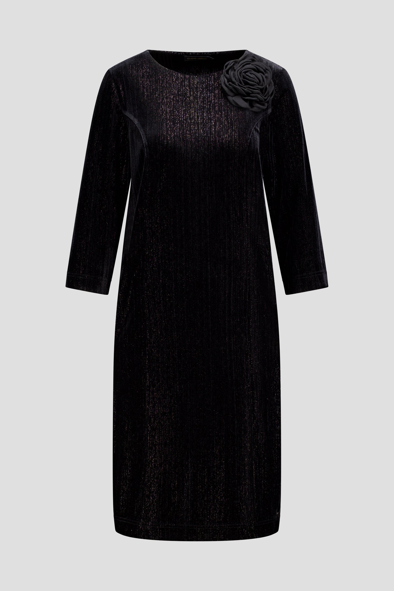 Photo produit 1 de Robe noire pailletée de Claude Arielle pour Femmes