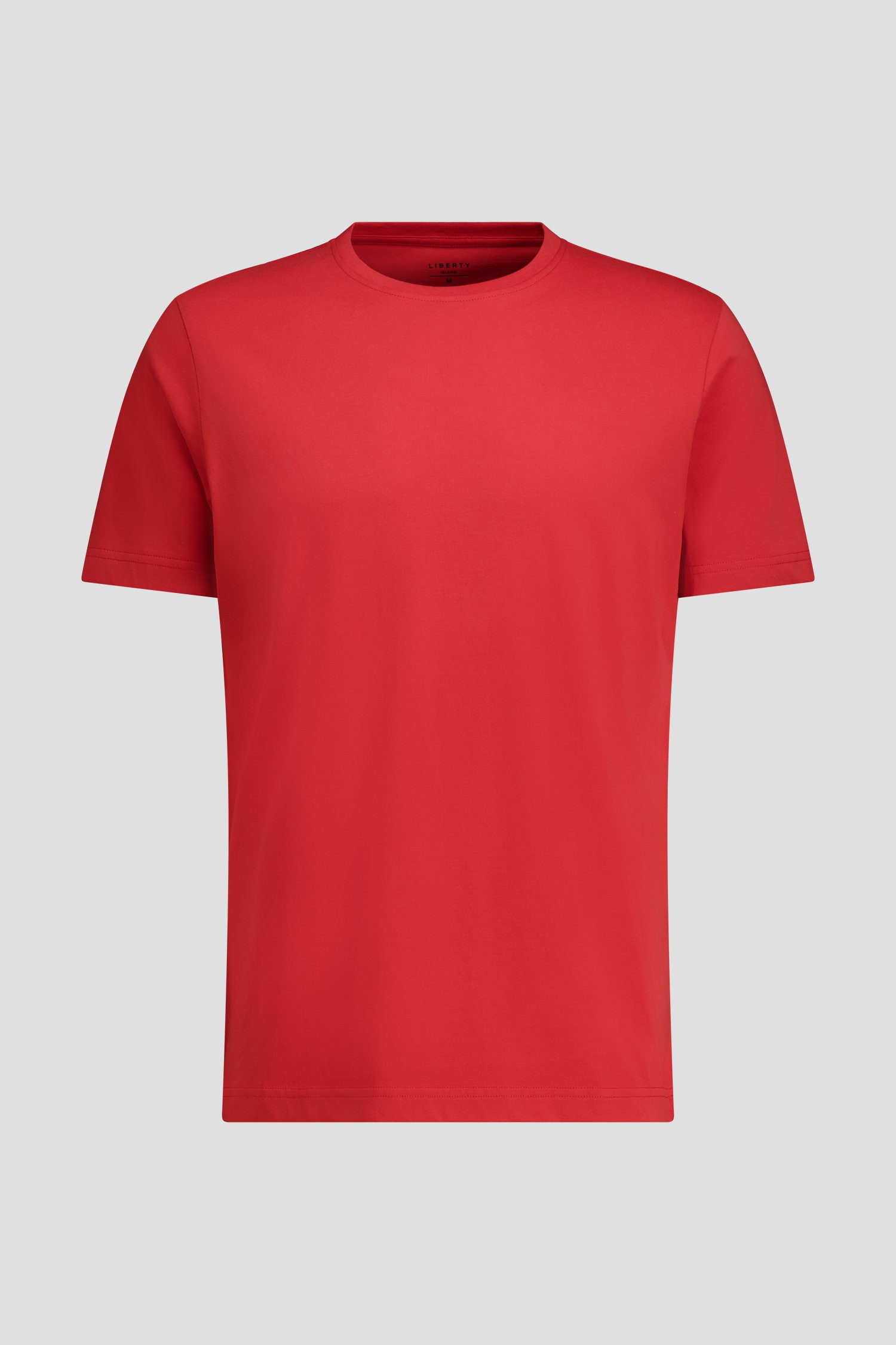 Productfoto 1 van Rood T-shirt met ronde hals door Liberty Island voor Heren