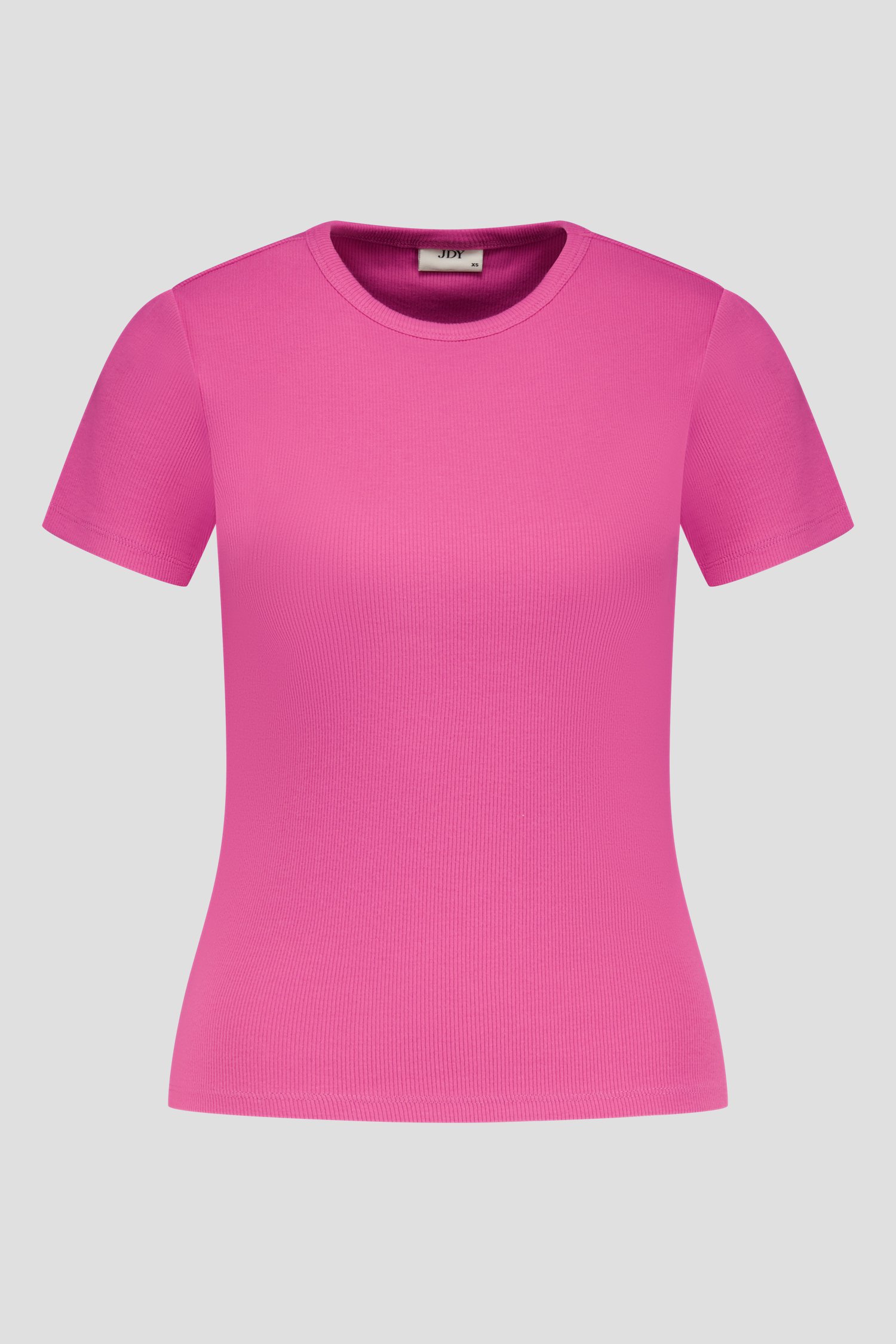 Roos geribbeld T-shirt van JDY voor Dames