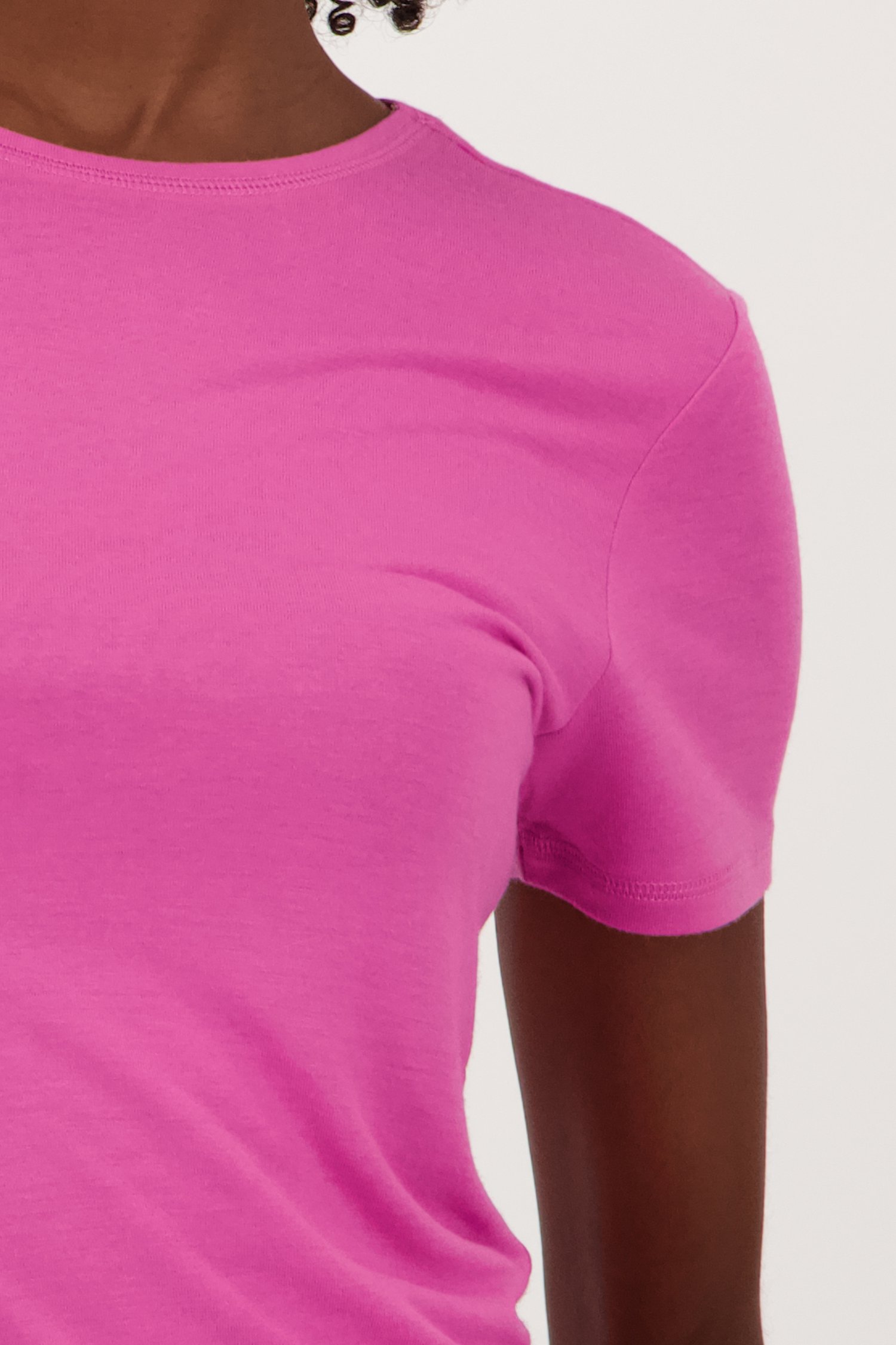 Roze T-shirt  van JDY voor Dames