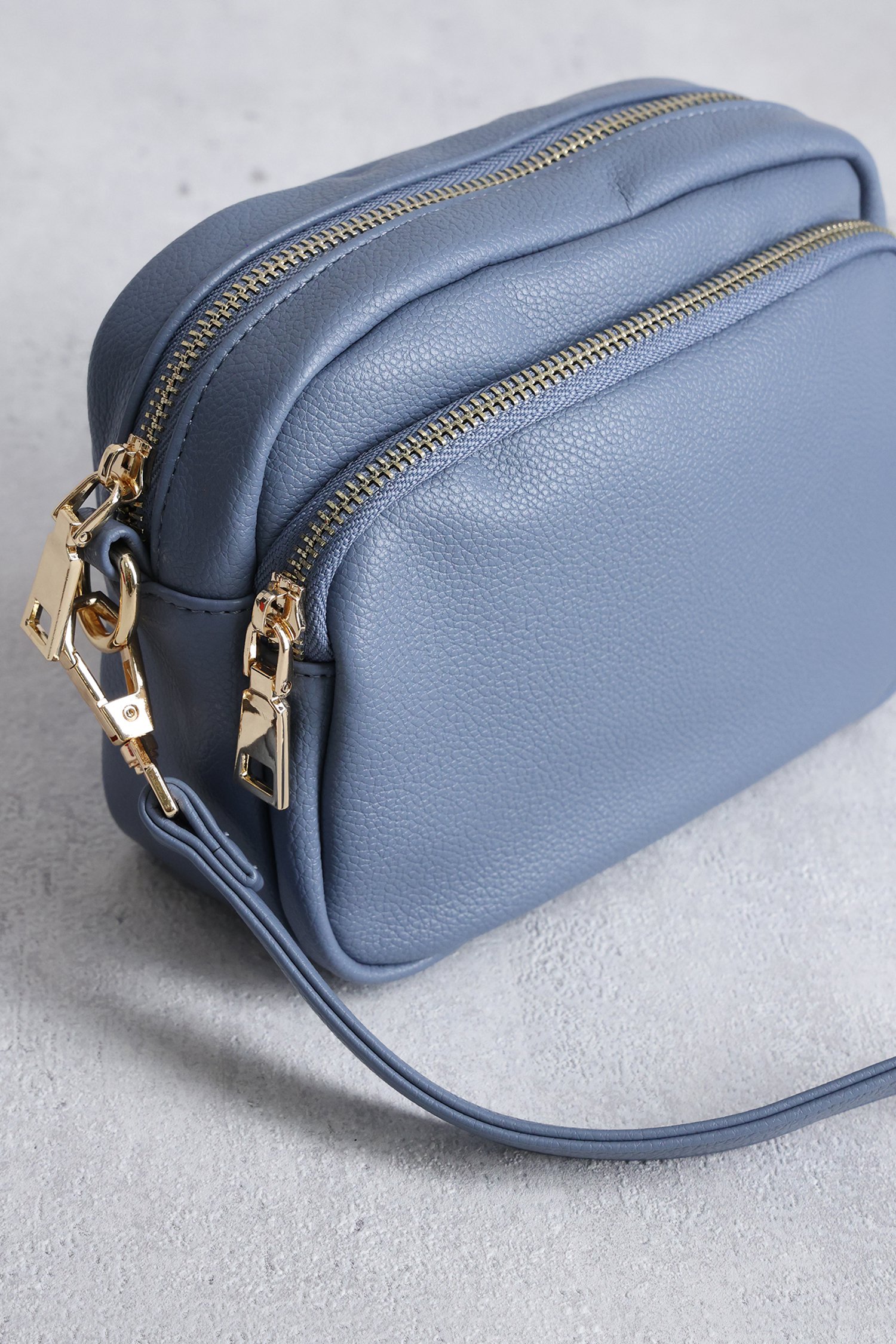 Sac à bandoulière bleu de Liberty Island pour Femmes