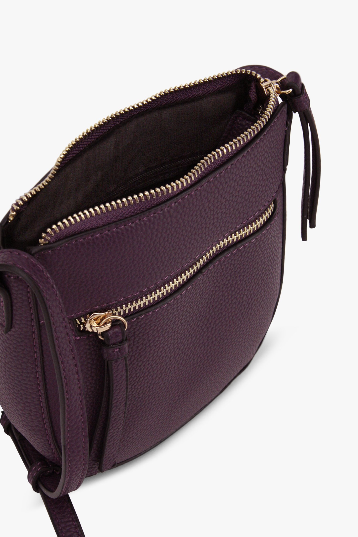Sac à bandoulière violet foncé de Modeno pour Femmes