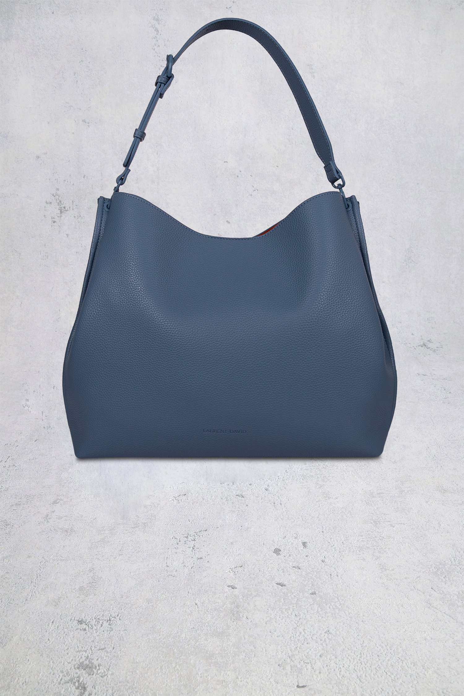 Le devant de Sac à main bleu de Laurent David pour Femmes