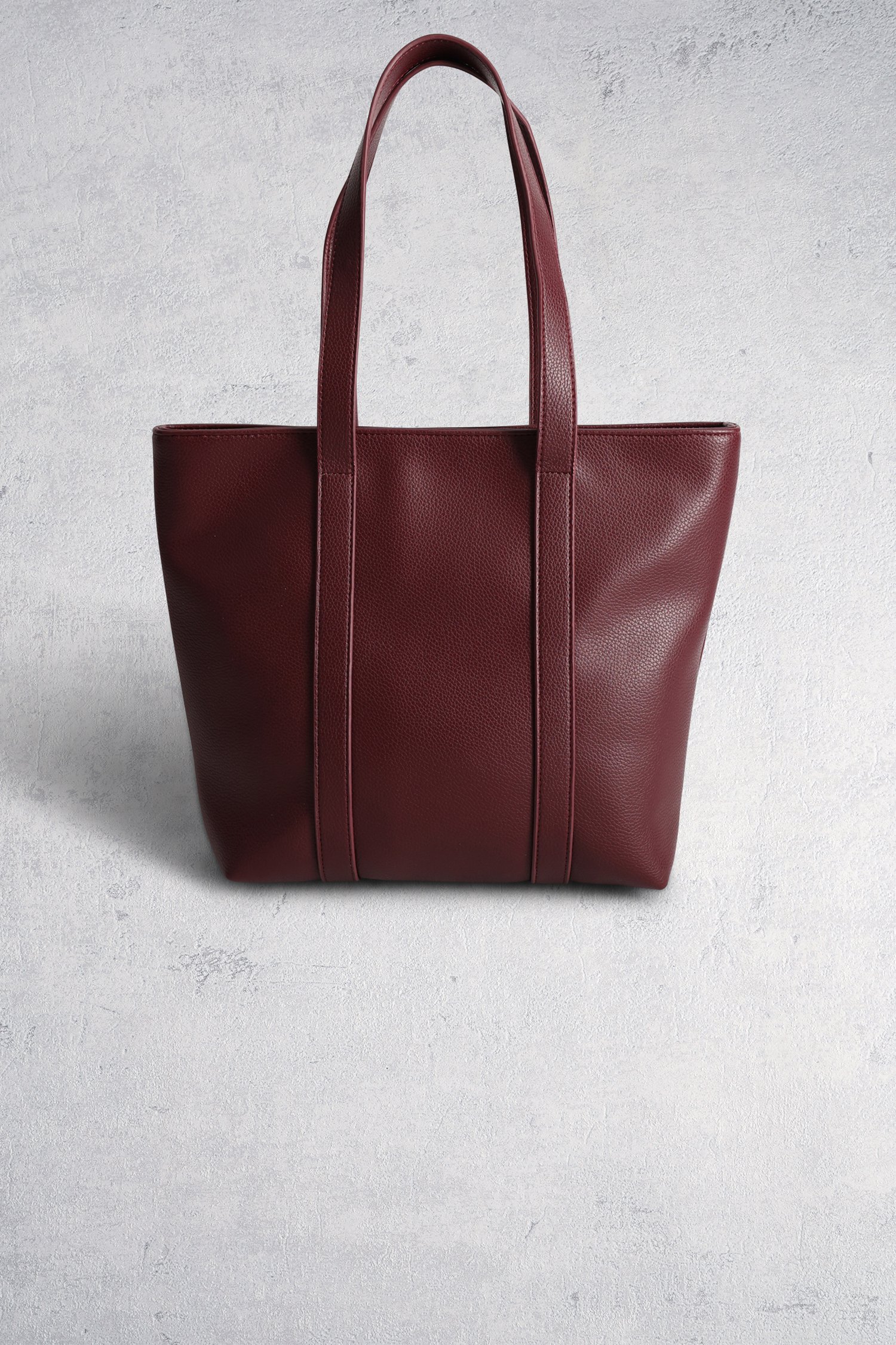 Le devant de Sac à main bordeaux de Liberty Island pour Femmes