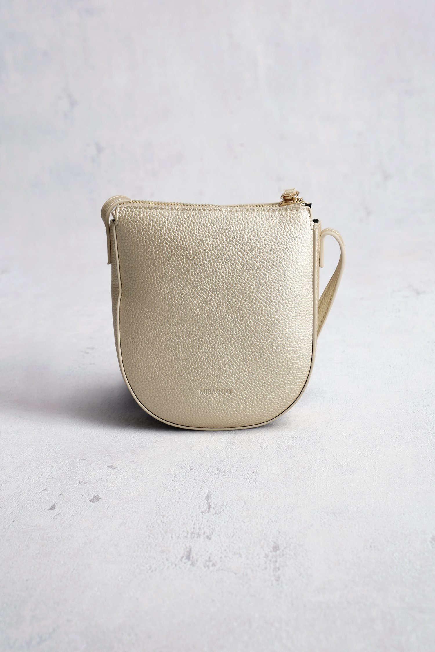 Sac à main doré avec aspect cuir de Liberty Island pour Femmes