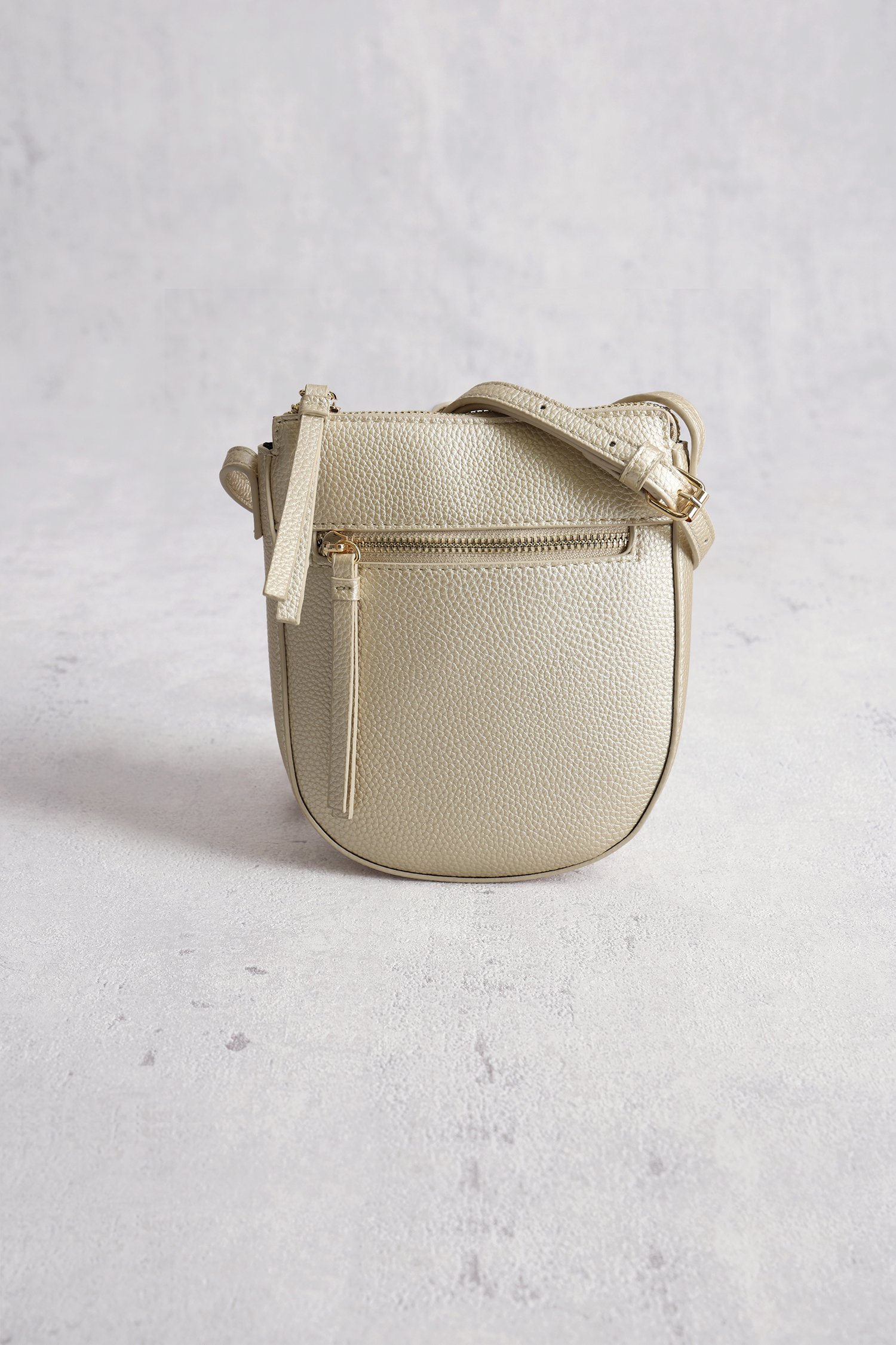 Sac à main doré avec aspect cuir de Liberty Island pour Femmes