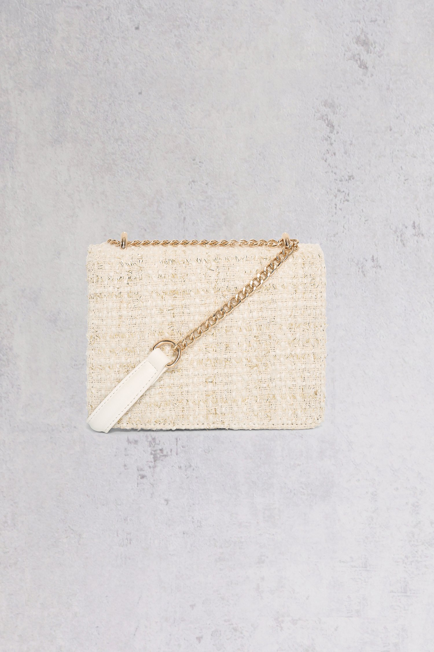Sac à main écru en bouclé de Bulaggi pour Femmes