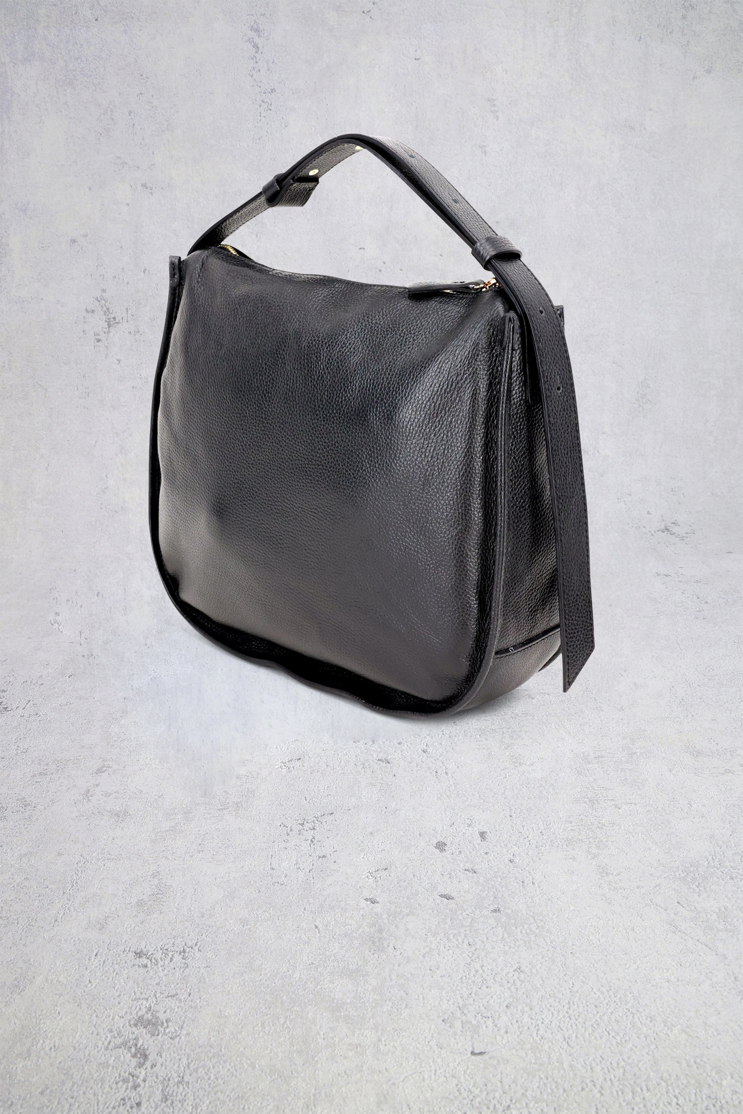 Photo supplémentaire 1 de Sac à main en cuir noir  de D'Auvry pour Femmes