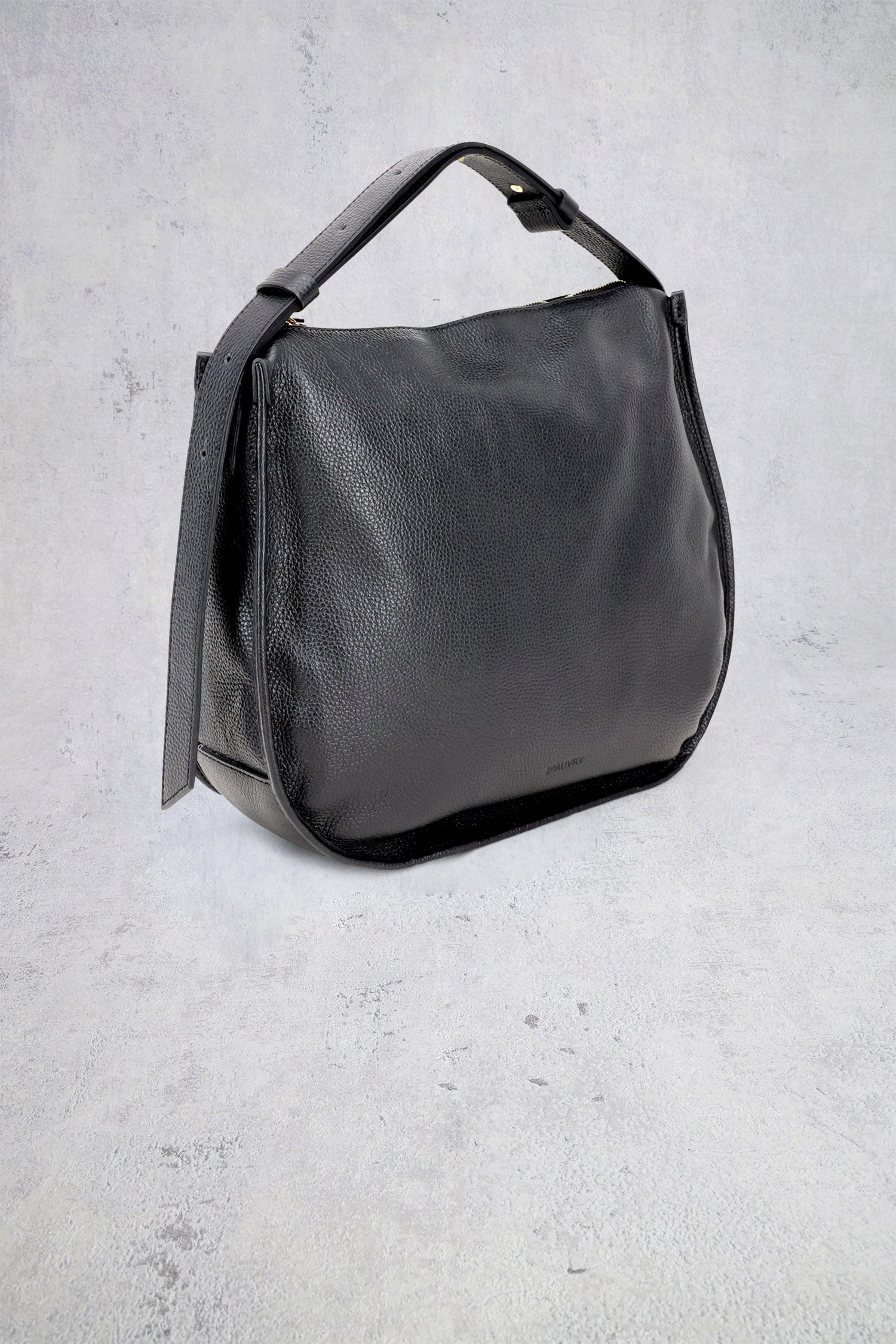 Photo supplémentaire 2 de Sac à main en cuir noir  de D'Auvry pour Femmes