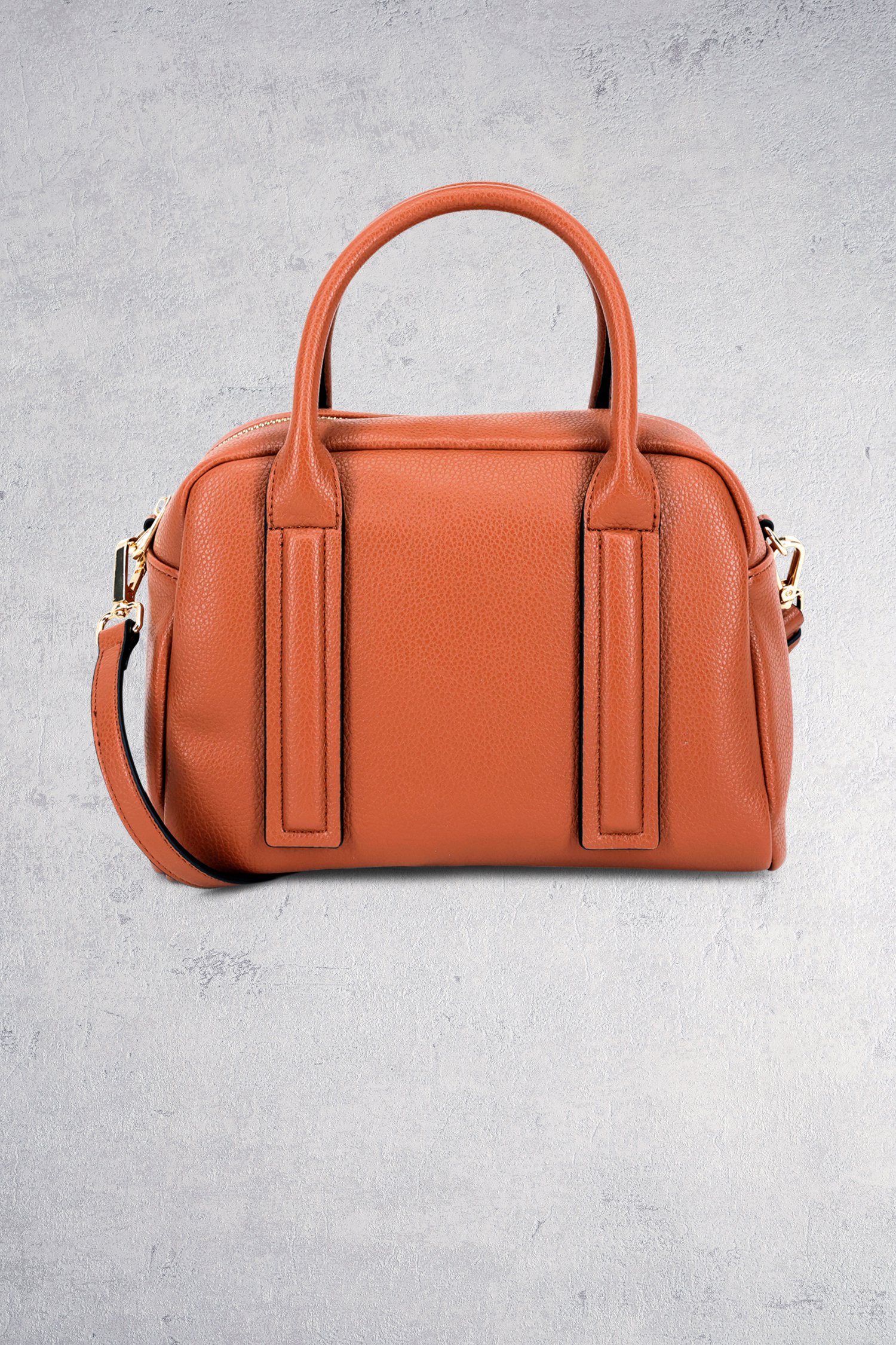 Le dos de Sac à main marron de Liberty Island pour Femmes