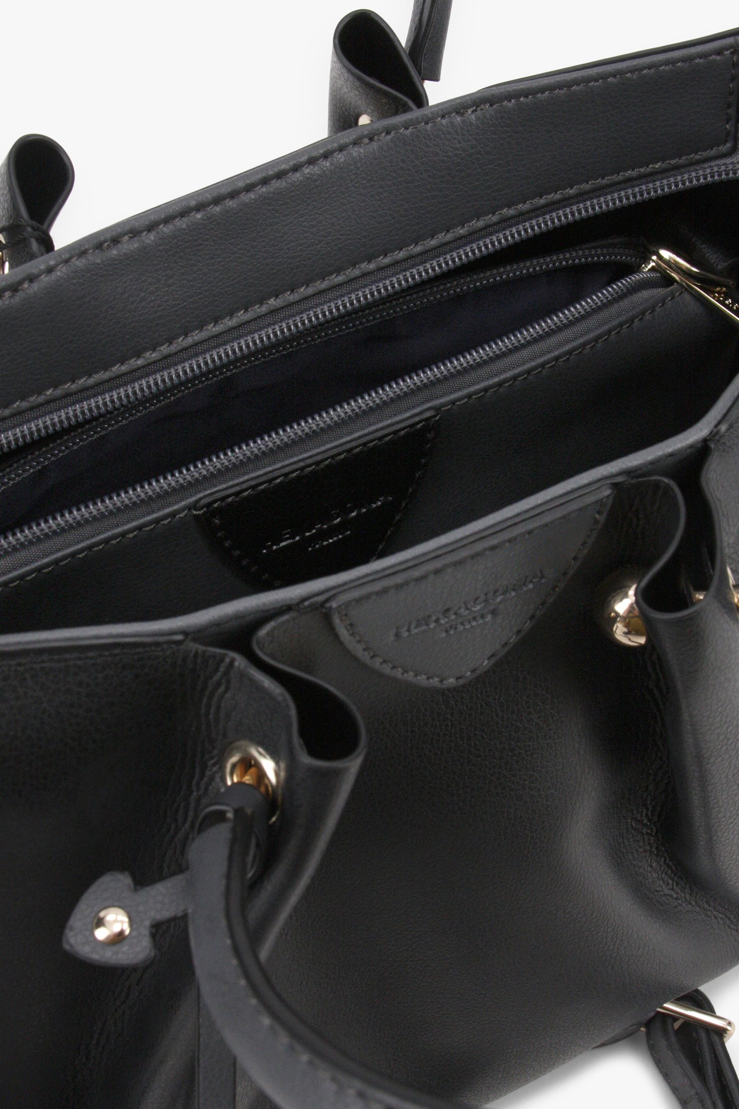 Sac à main noir de Hexagona pour Femmes