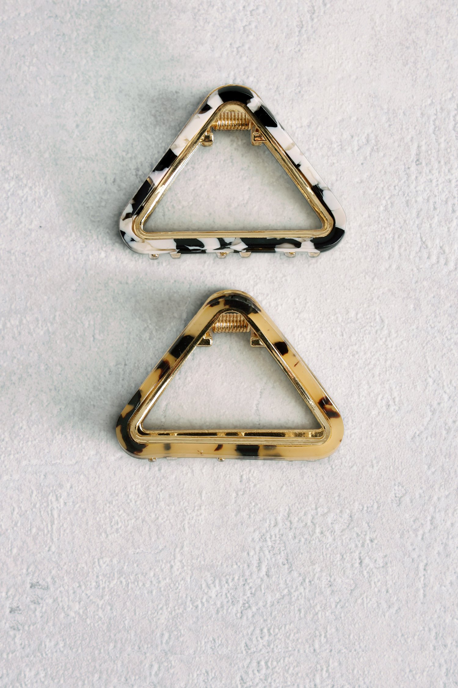 Le devant de Set de 2 barrettes – Marron et noir de Liberty Island pour Femmes