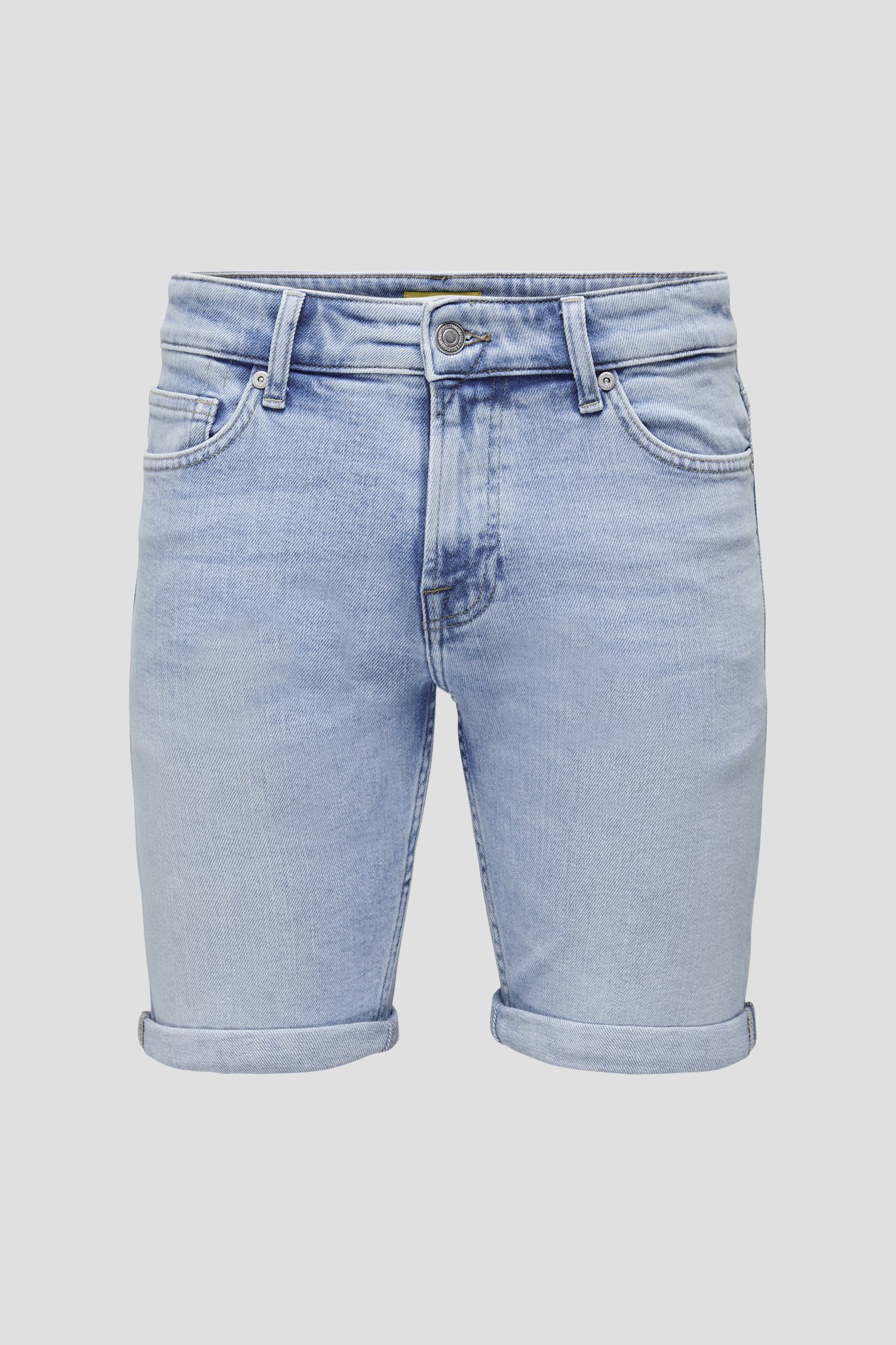 Short en denim bleu clair de ONLY & SONS pour Hommes