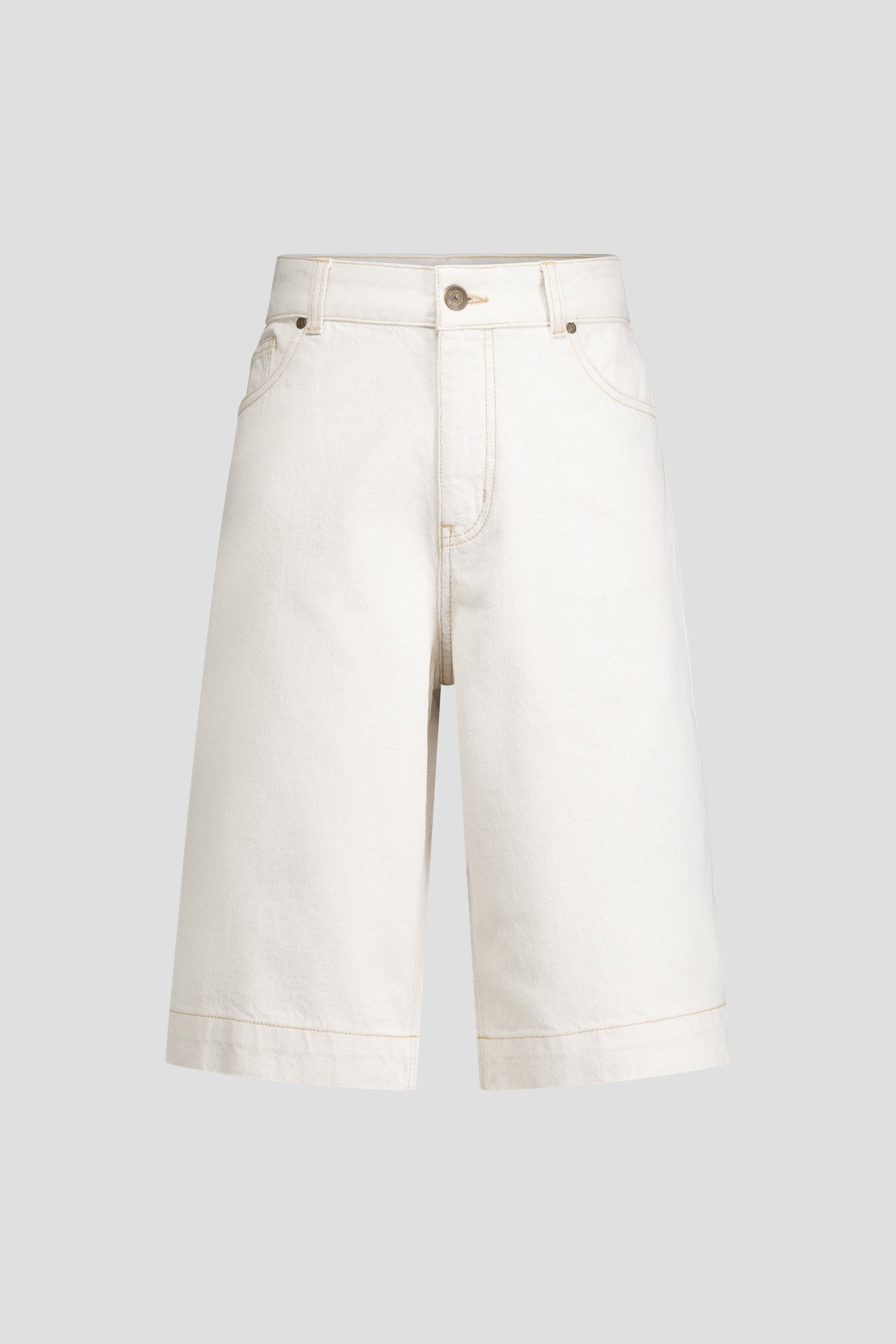 Photo produit 1 de Short en jean écru long de Louise pour Femmes