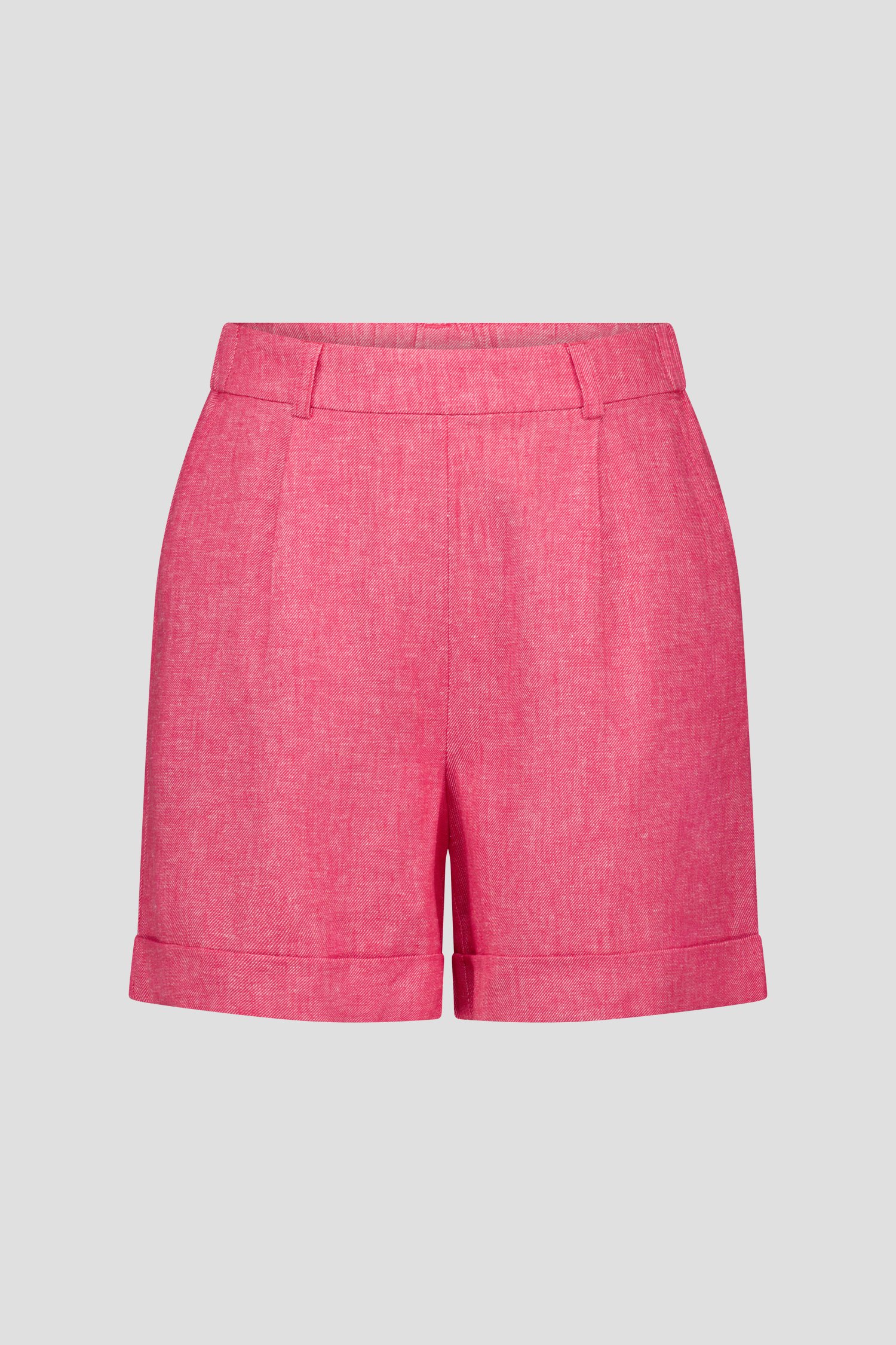 Short en lin couleur corail de Libelle pour Femmes